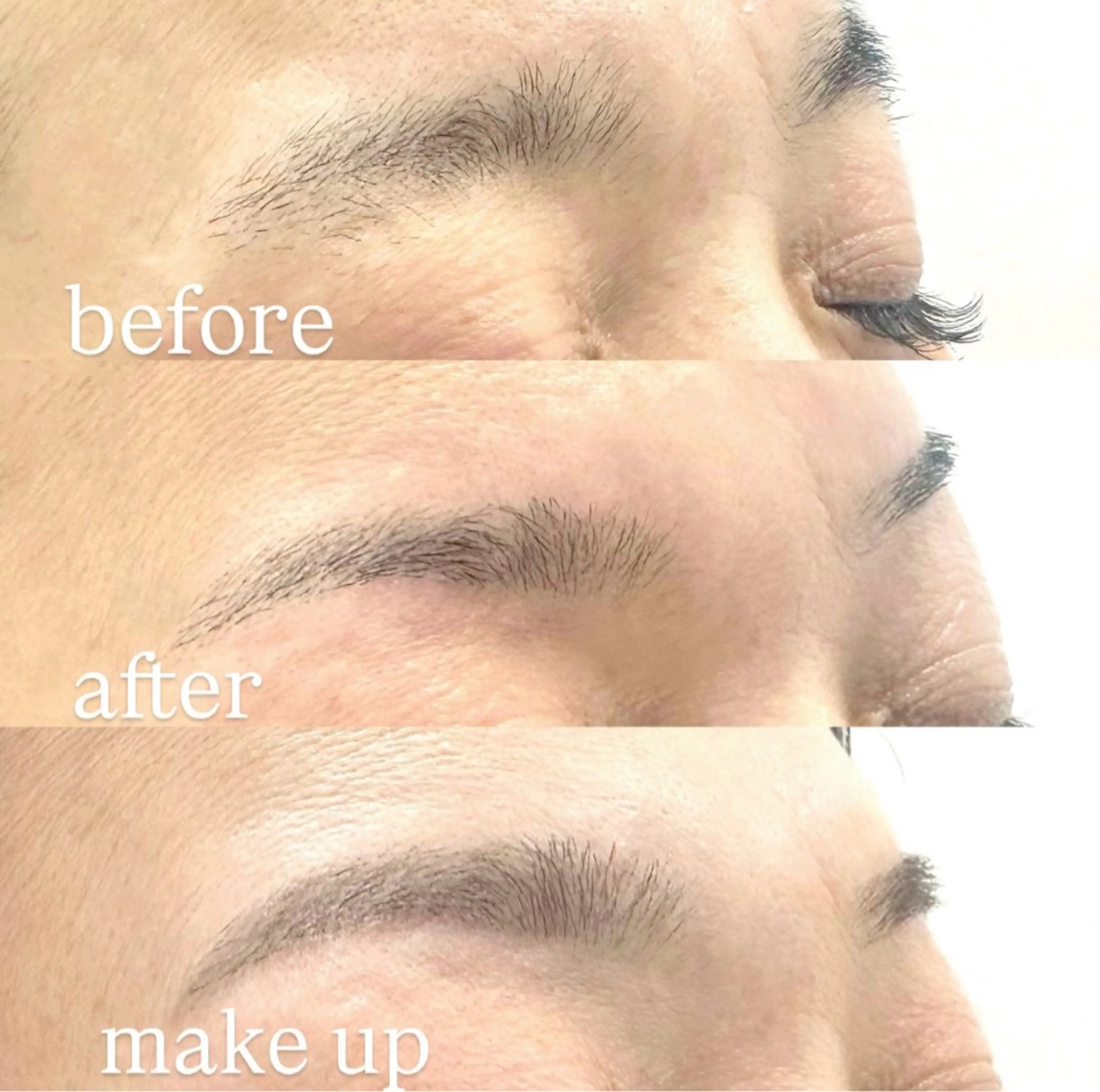 アイブロウ WHITE EYE natsumi‎🤍の眉毛・アイブロウイメージ