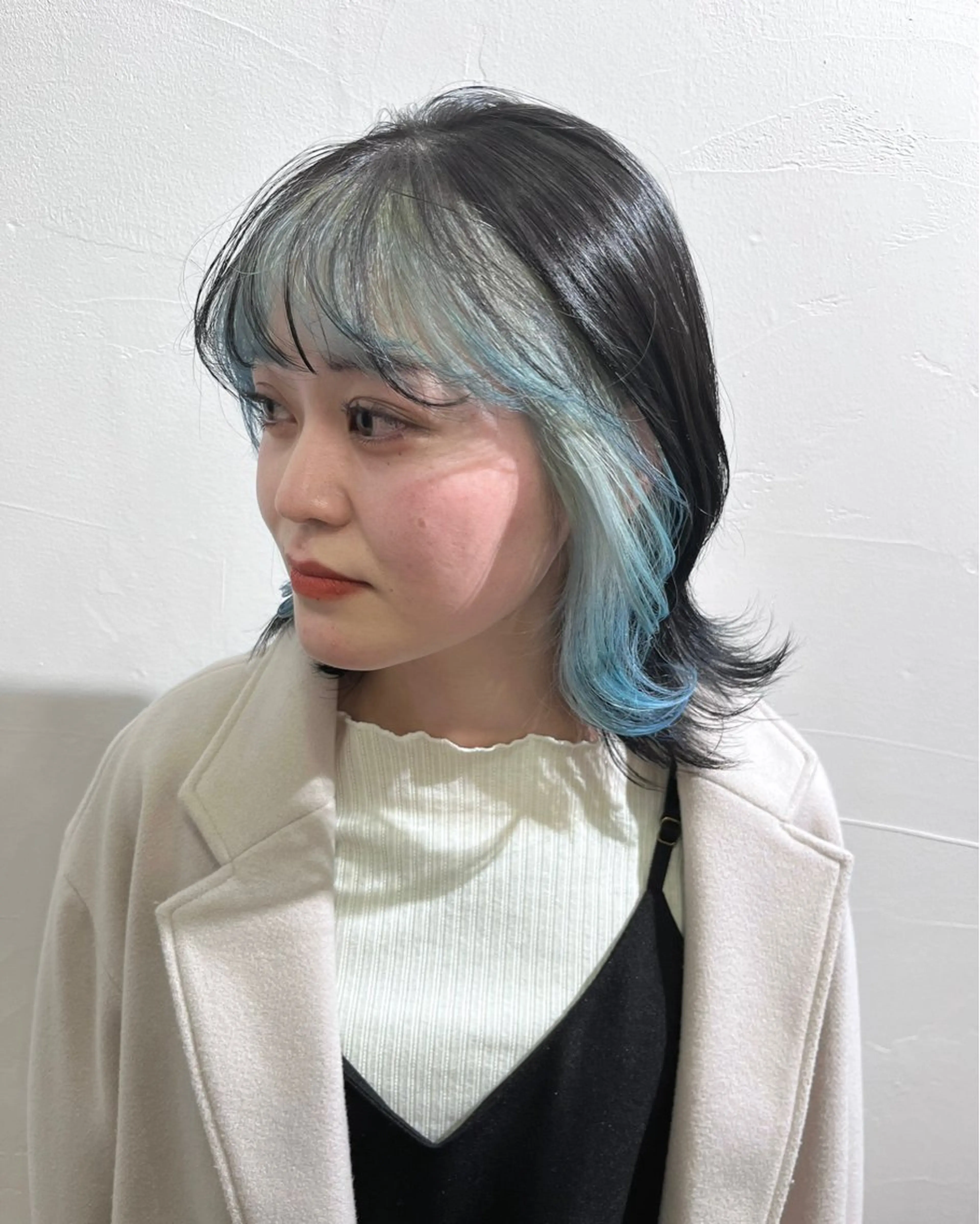 ミディアム ブリーチ／デザイン／ 🫟Rurika🫟のヘアスタイル