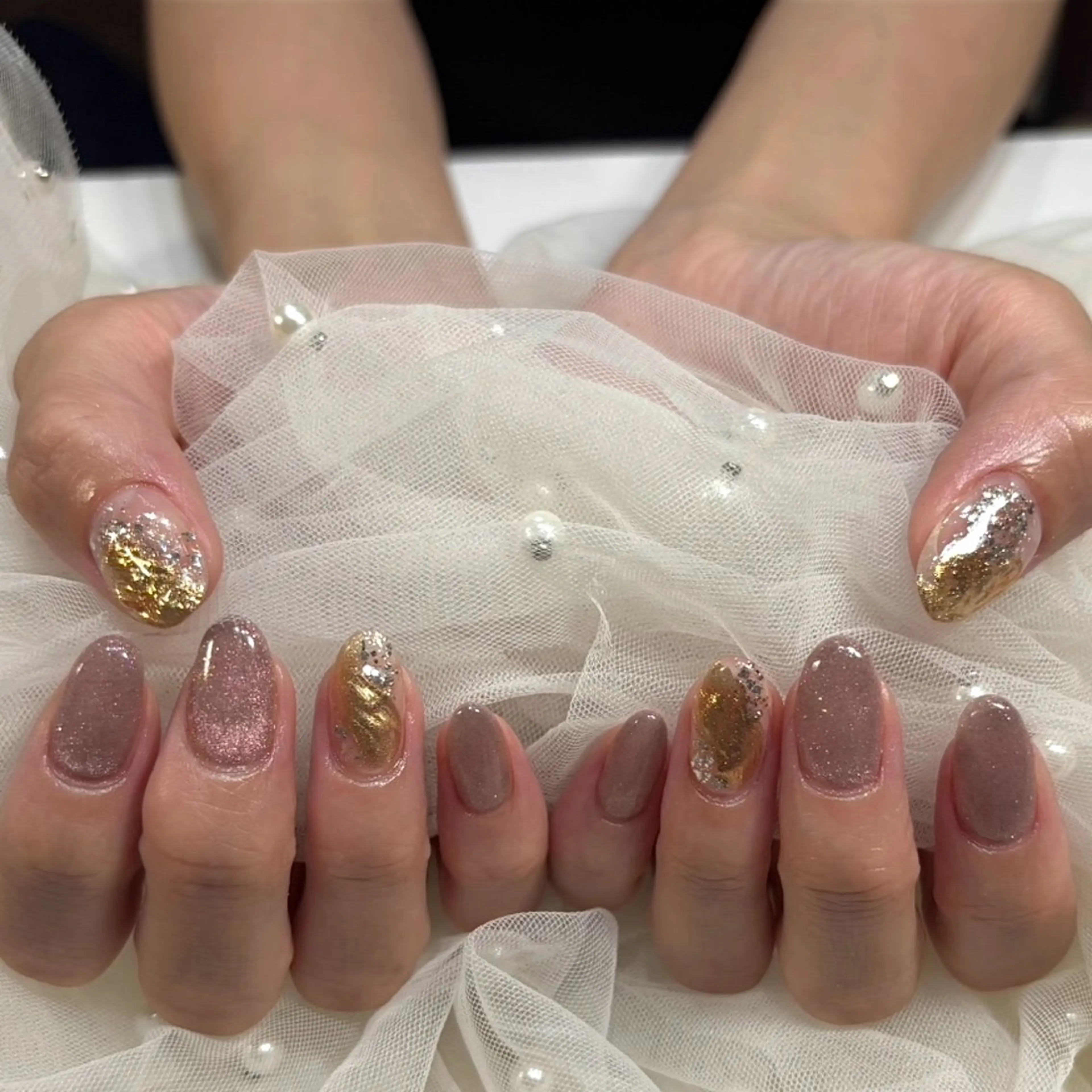 ネイル ハンドネイル Nami ‧₊💎.*˚のネイルデザイン