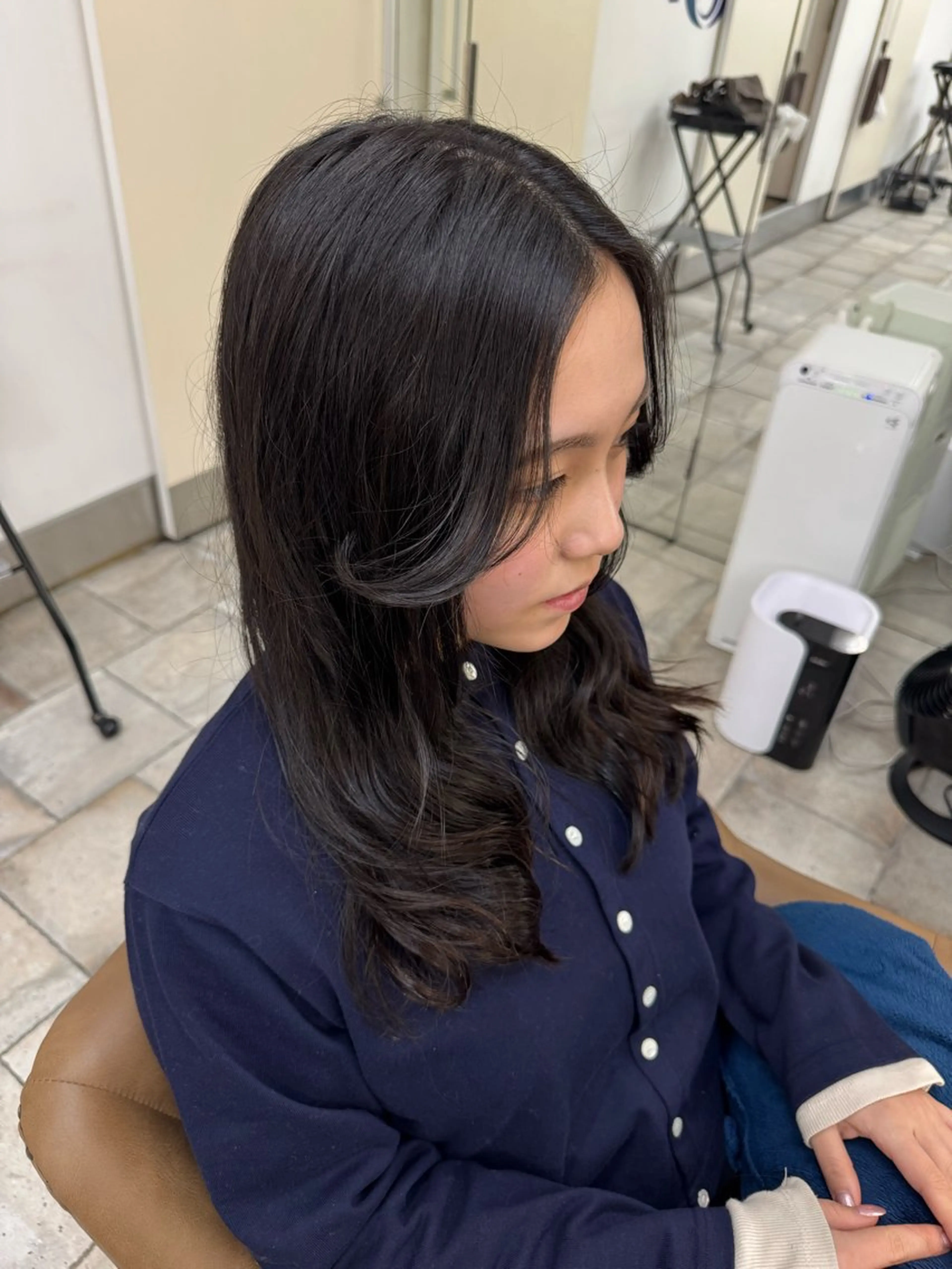 ロング カット トリートメント 🍒透明感カラー/ 艶カラー/さくら🍒のヘアスタイル