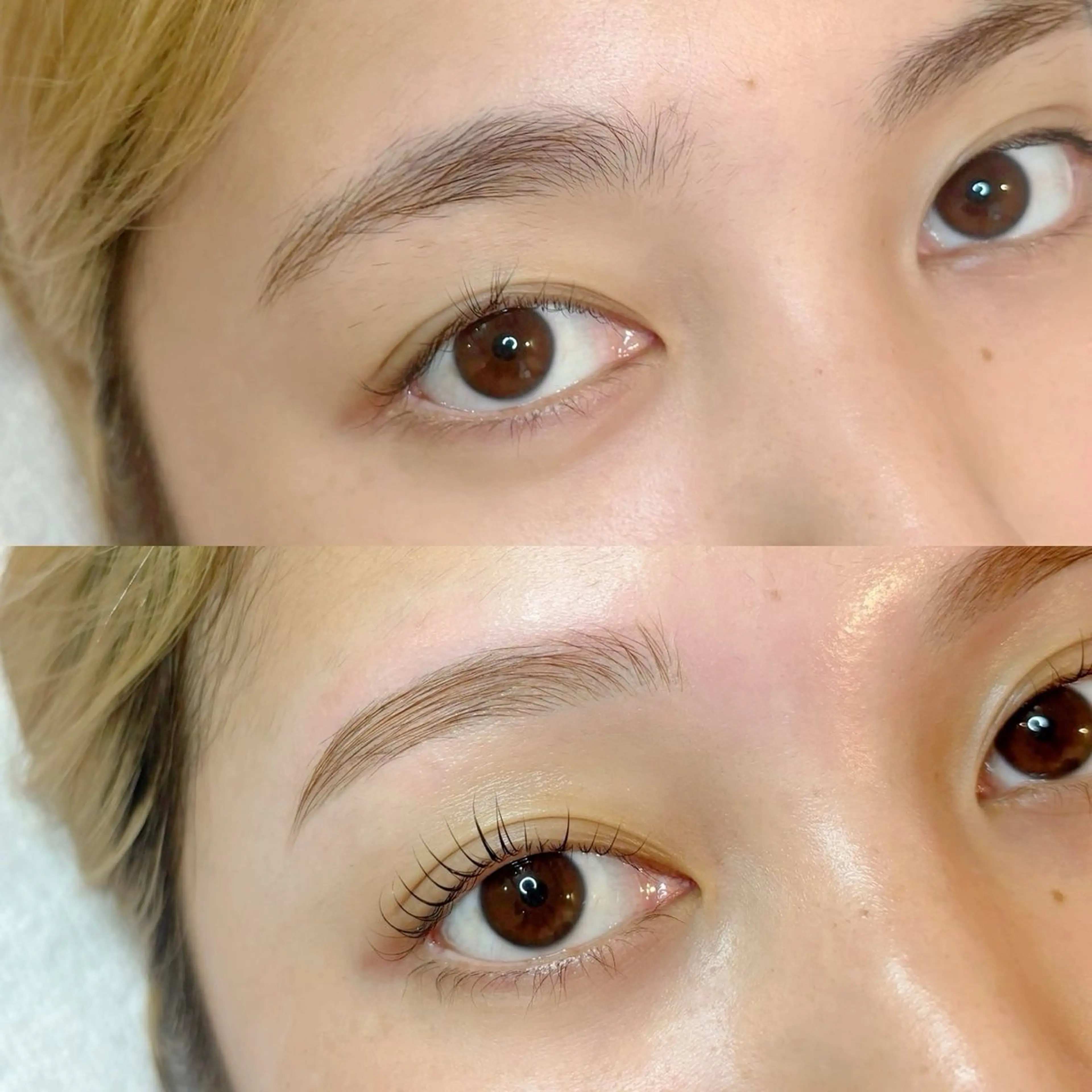 🫧まつ毛パーマ＋眉毛Wax🫧まつ毛スペシャルケア付きの写真