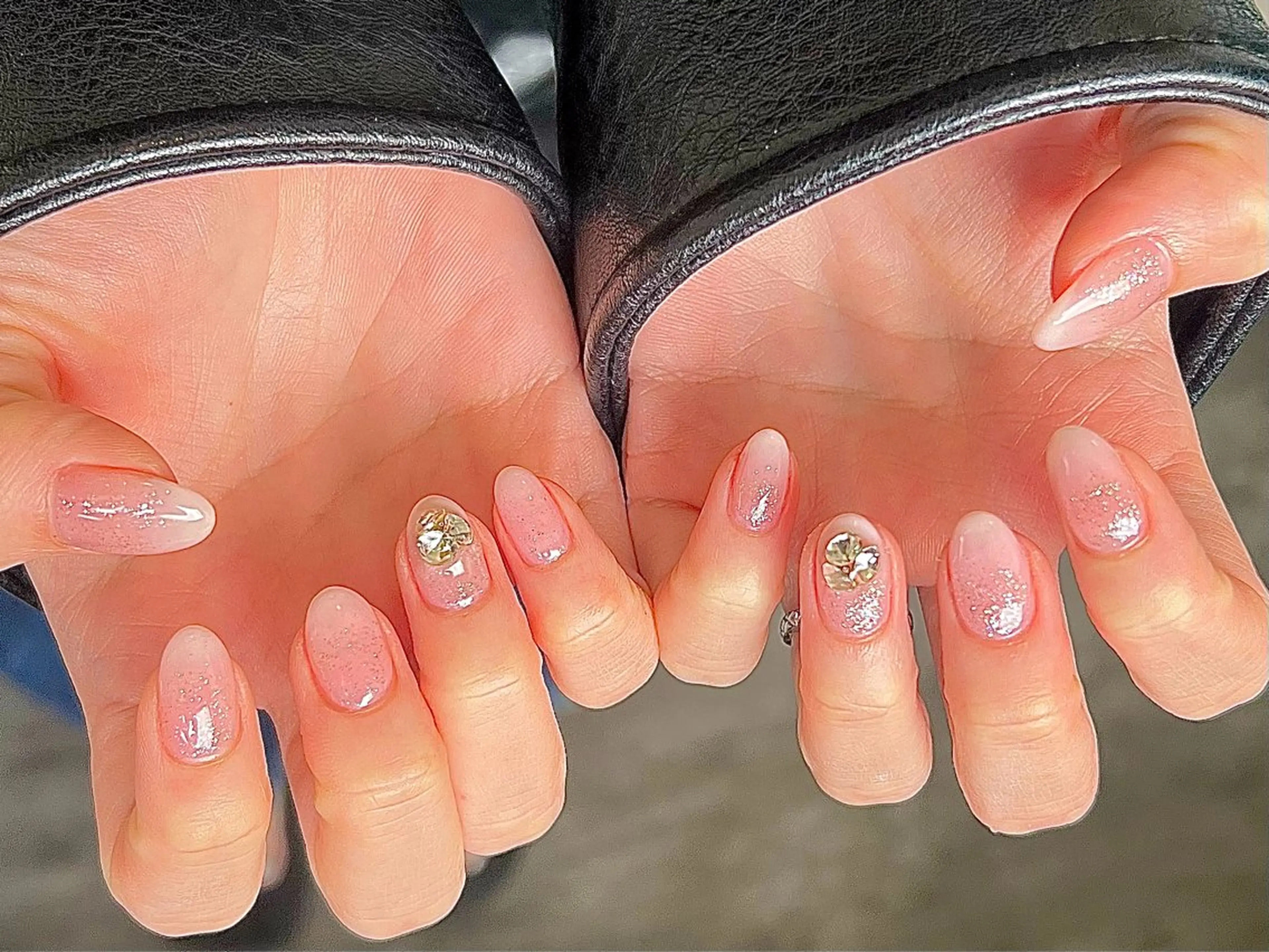 ネイル アートネイル ハンドネイル 🫧💜 Yoshizawaのネイルデザイン