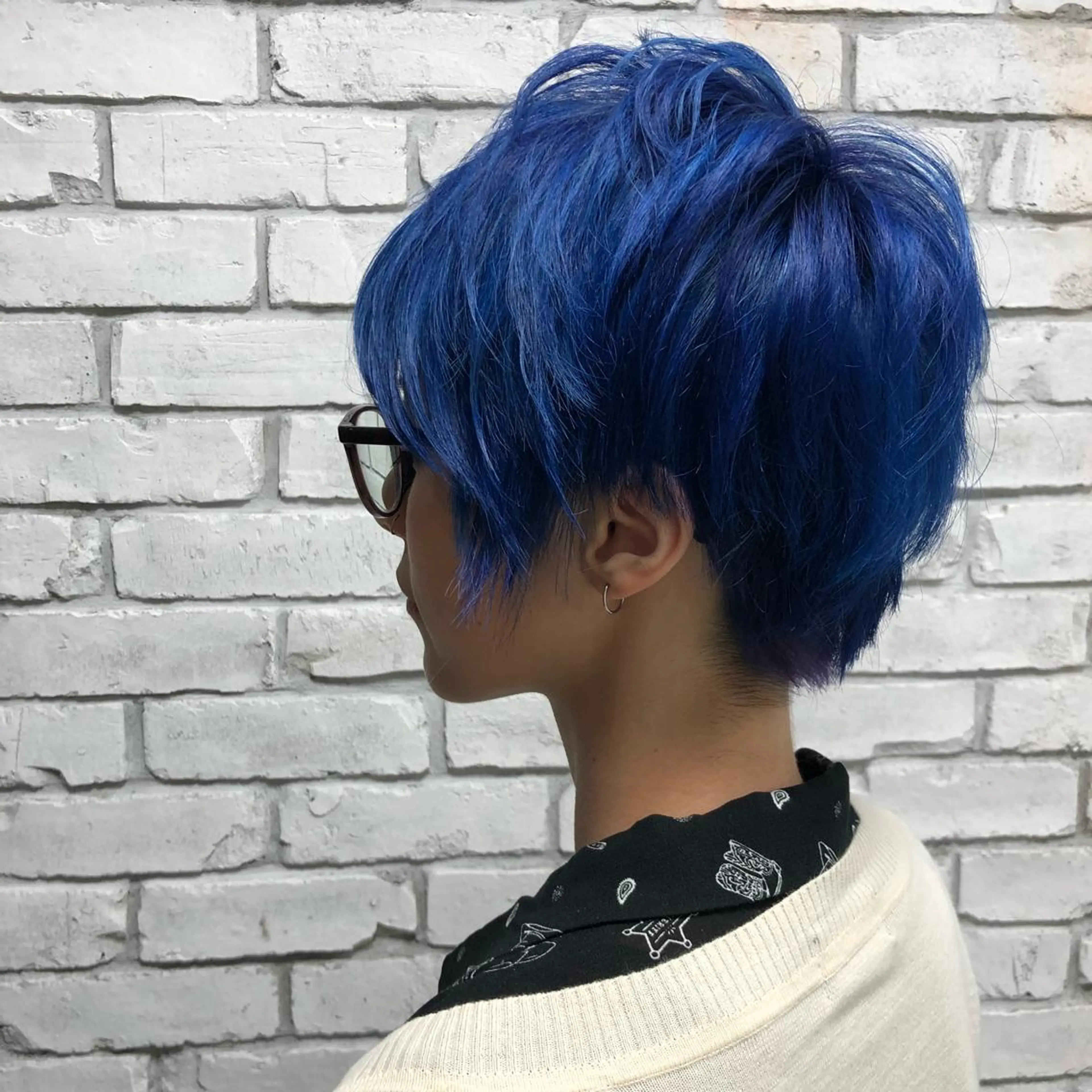ショート カラー ヘアカラー トリートメント welring hair salonのヘアスタイル