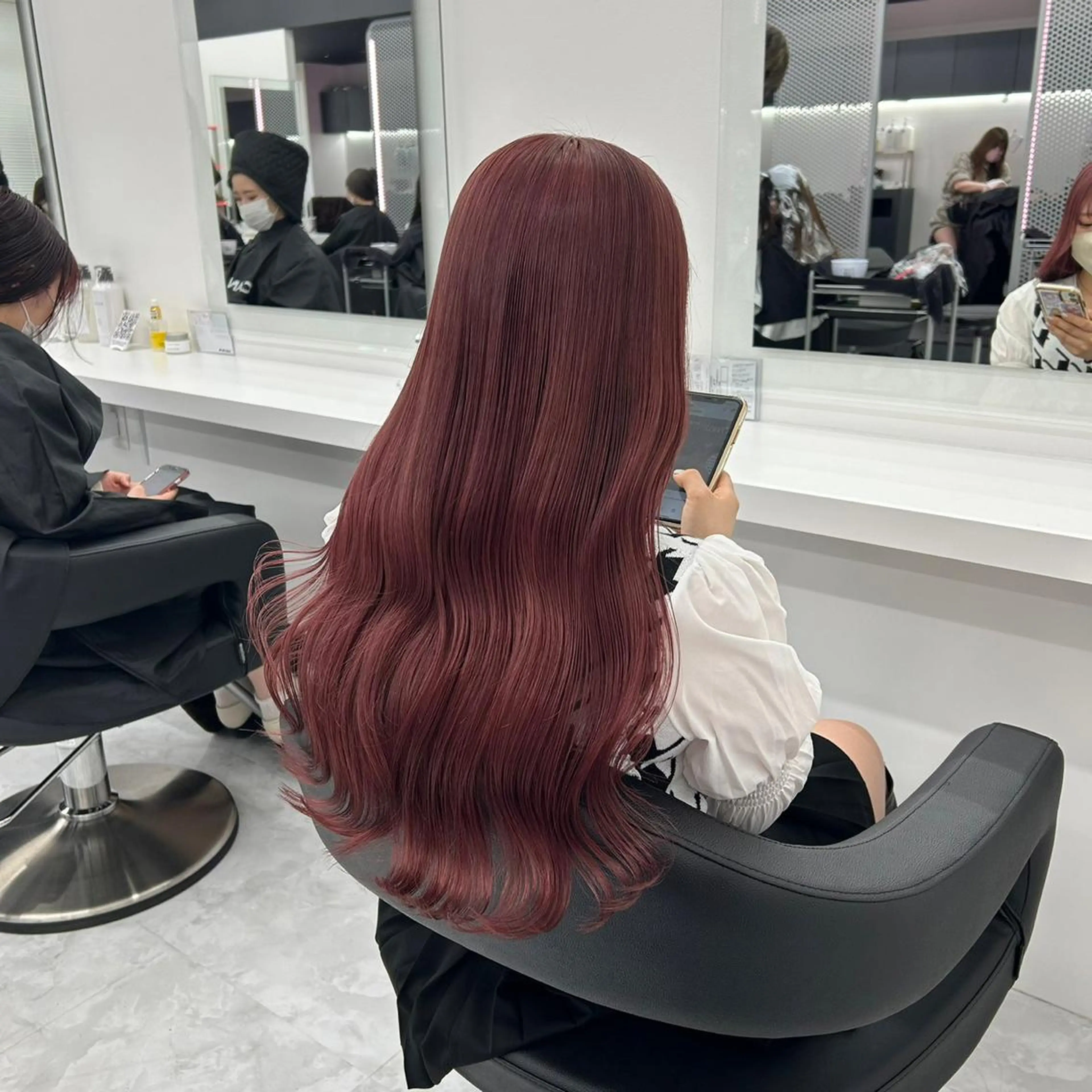 ロング カラー men's特化 値段以上の仕上がりにのヘアスタイル