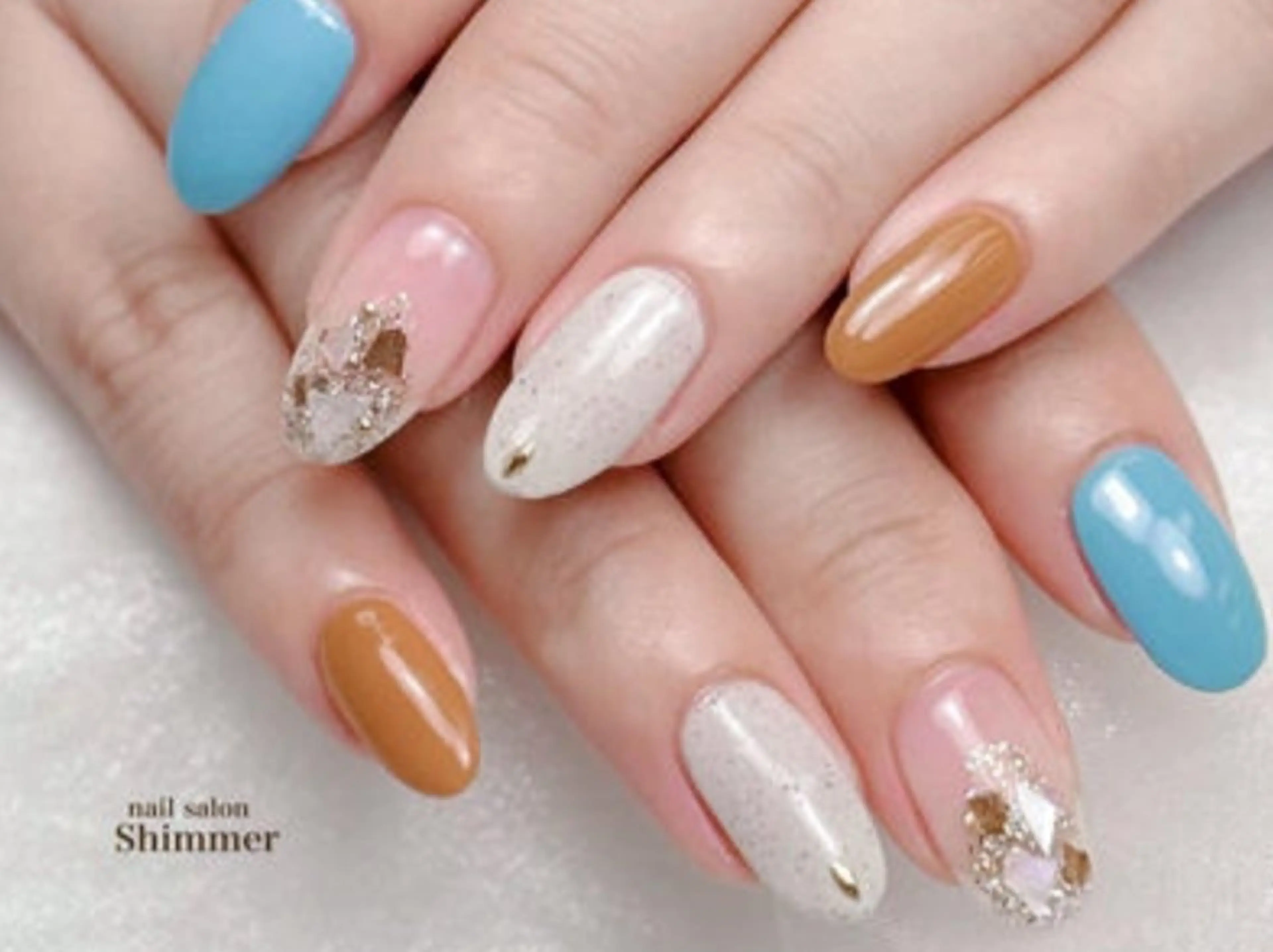 ネイル Shimmer Asakoのネイルデザイン