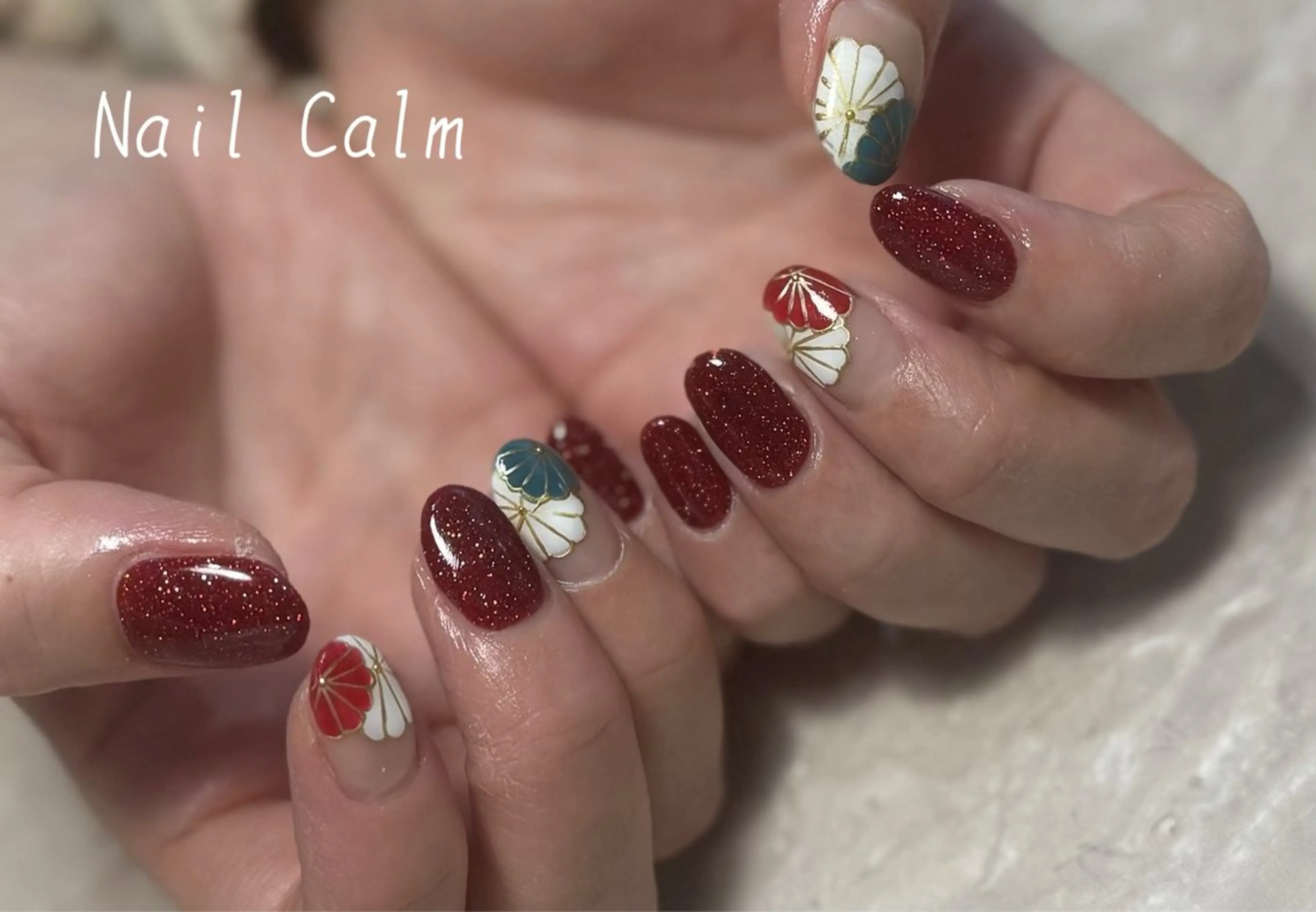 ネイル ハンドネイル プライベートサロン Calmのネイルデザイン