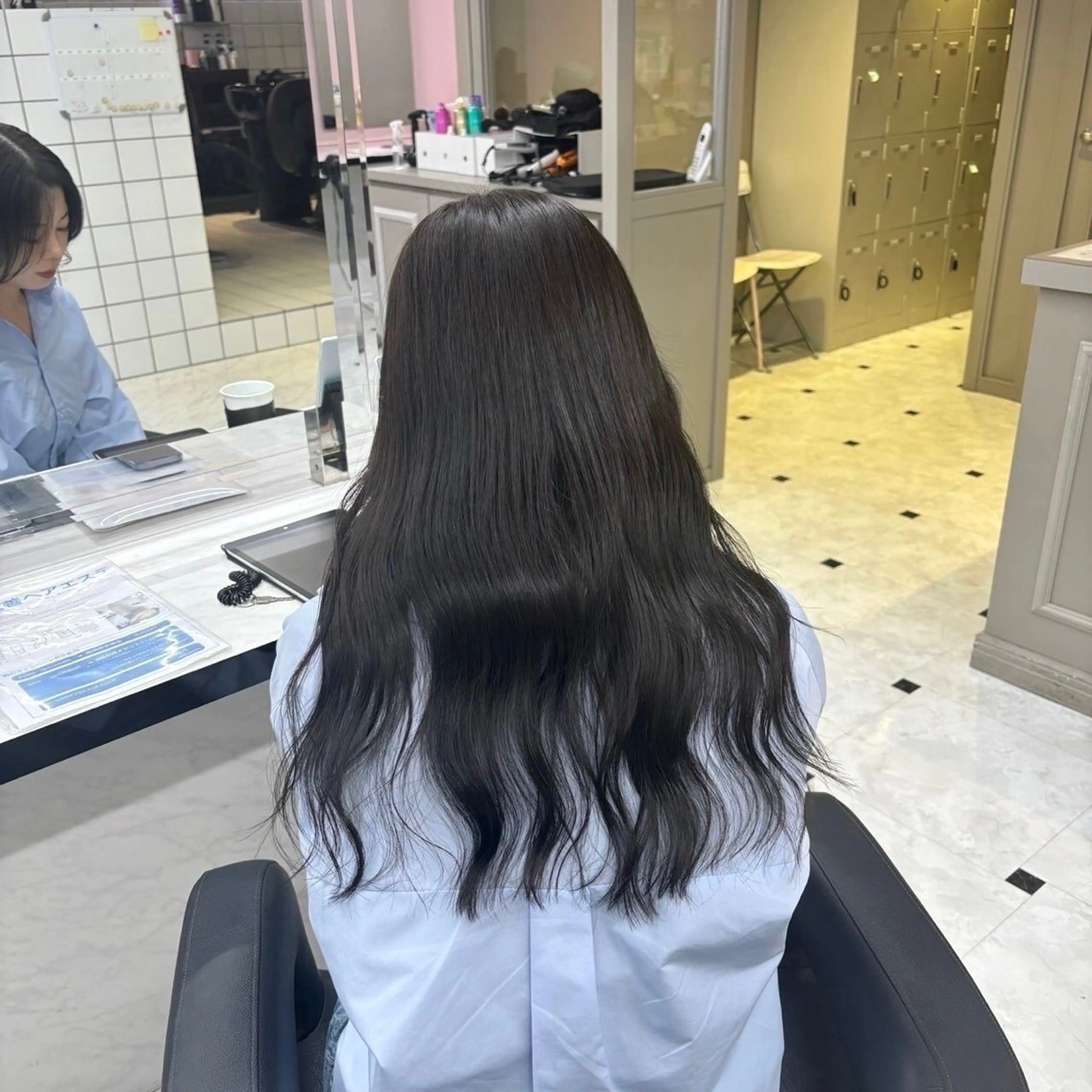 【🌟1日2名様限定!🌟】モデル級透明感カラー➕ヒアルロン酸トリートメント➕艶出しコテ巻き仕上げ付き🧚♂️✨の写真