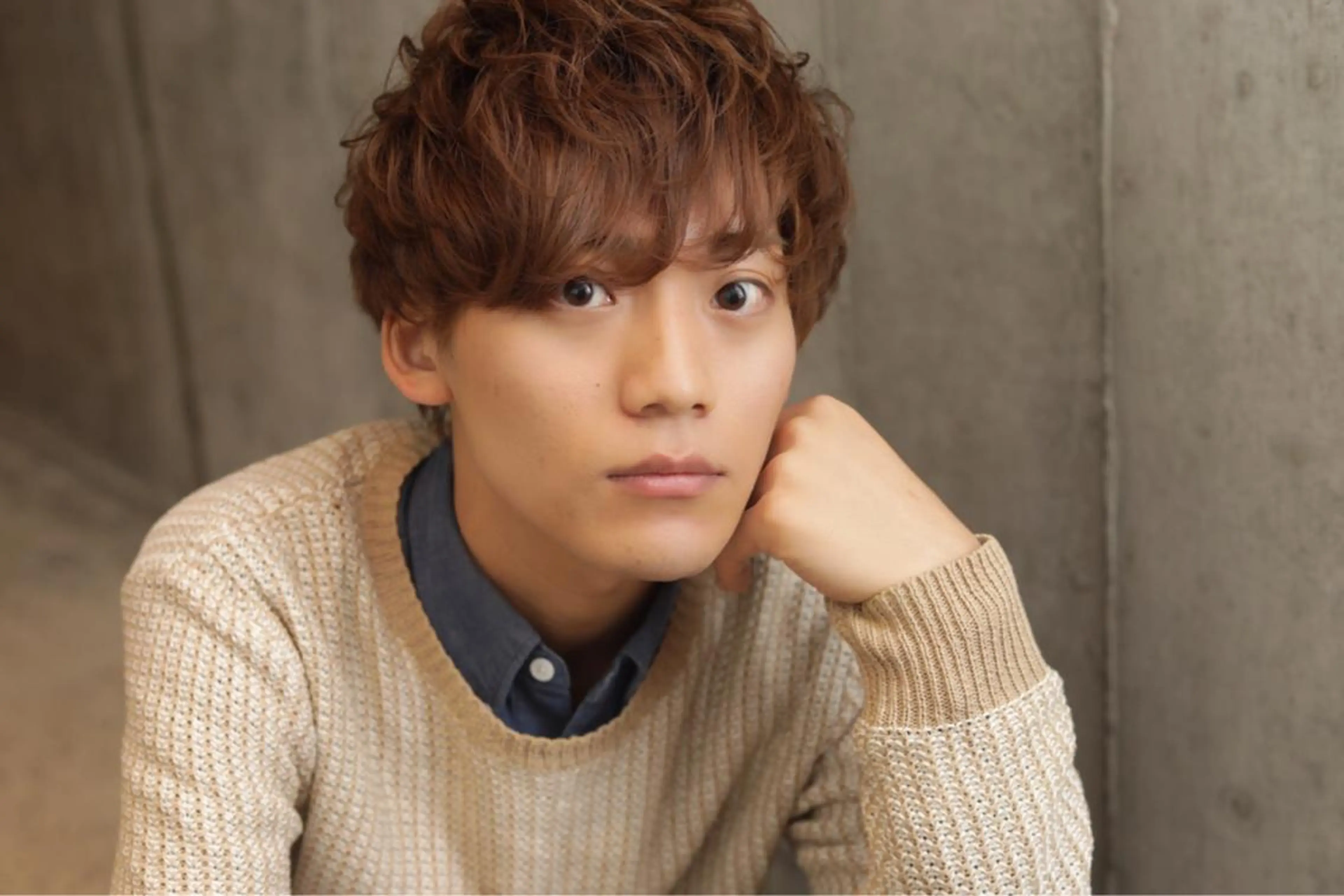 ショート カラー パーマ メンズ Lolonois池田 代表 鍜治本颯太のヘアスタイル