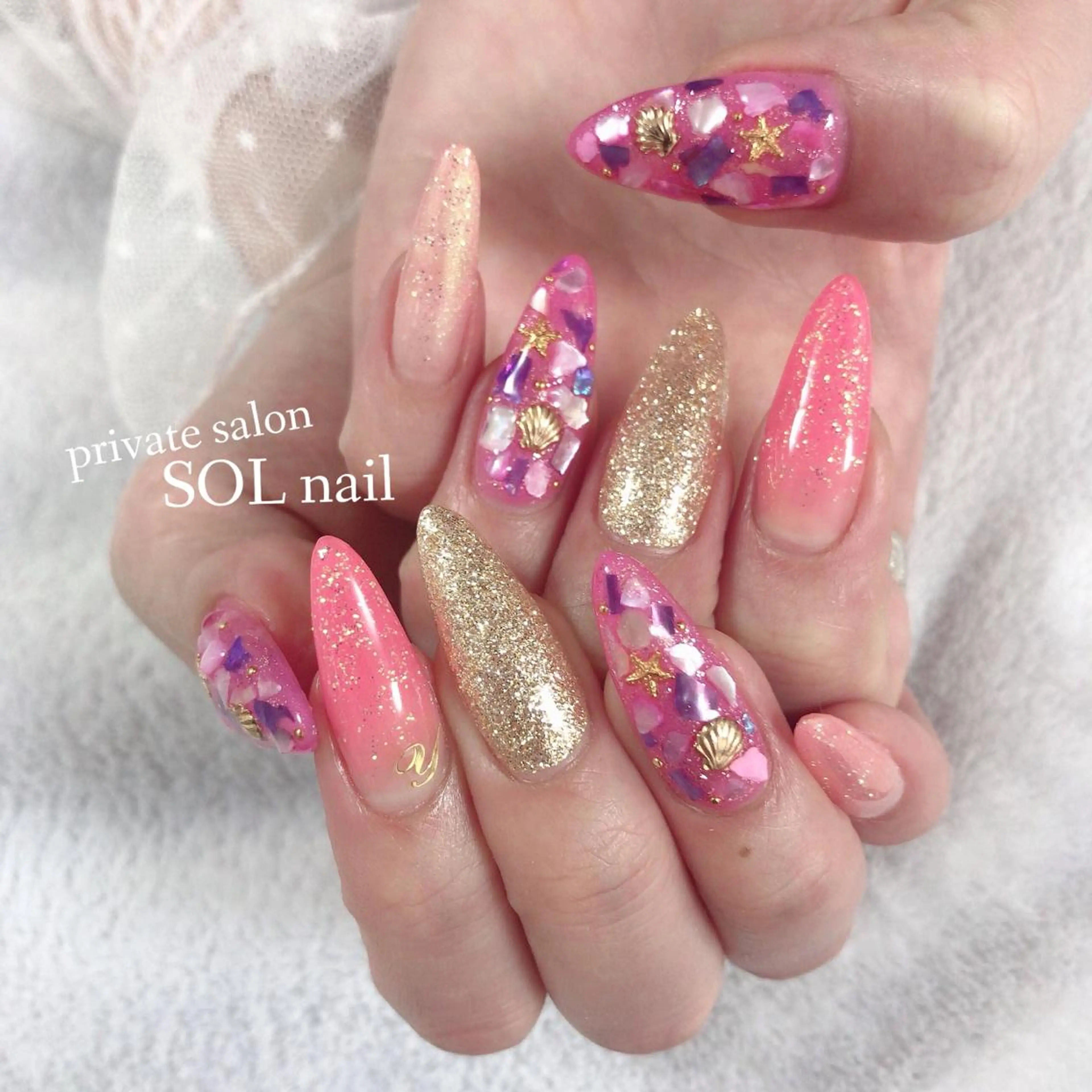 ネイル SOL NAILのネイルデザイン