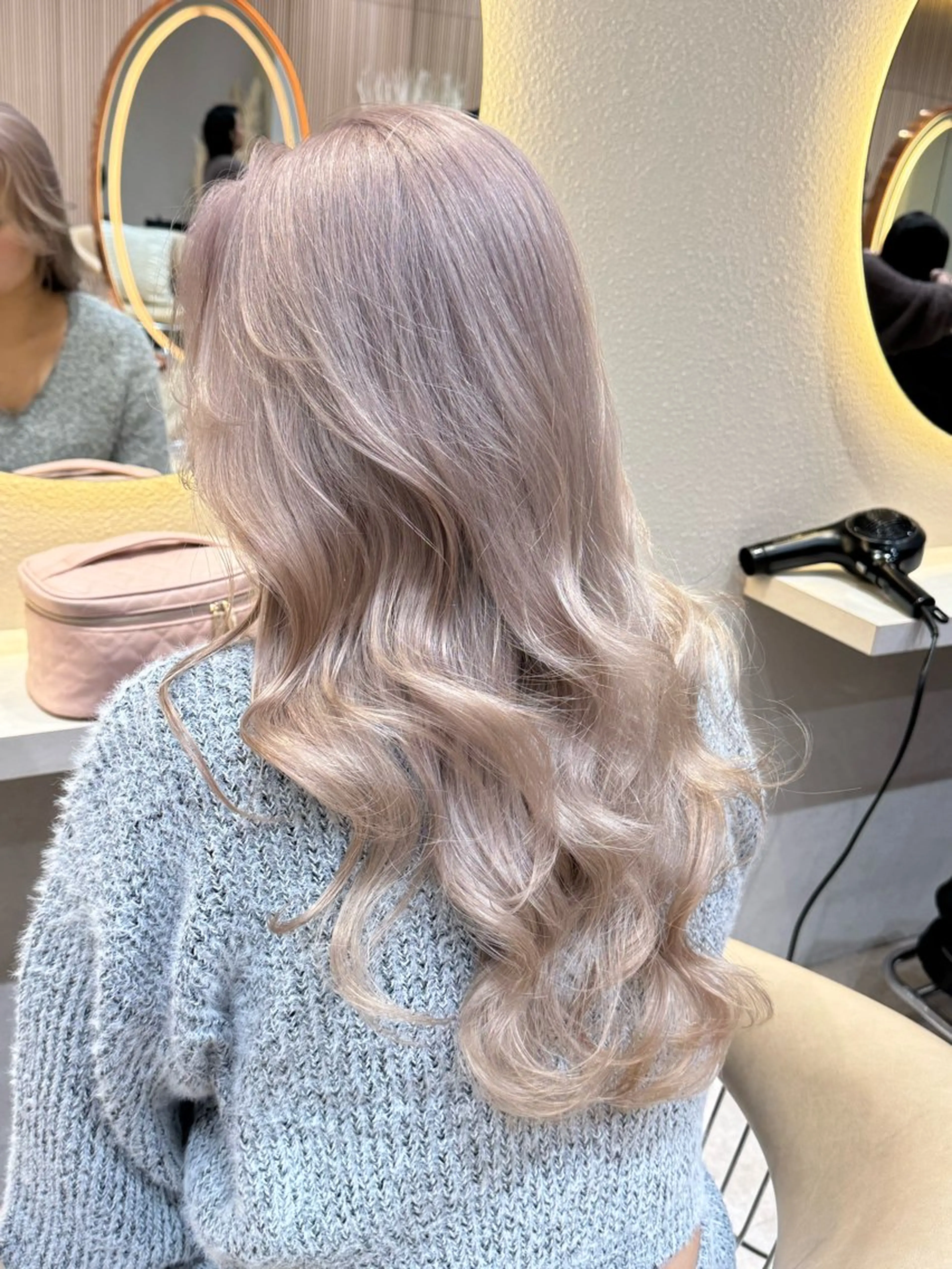 ロング カット ヘアカラー 🩵縮毛矯正・ボブ 岩原朋也🩵のヘアスタイル