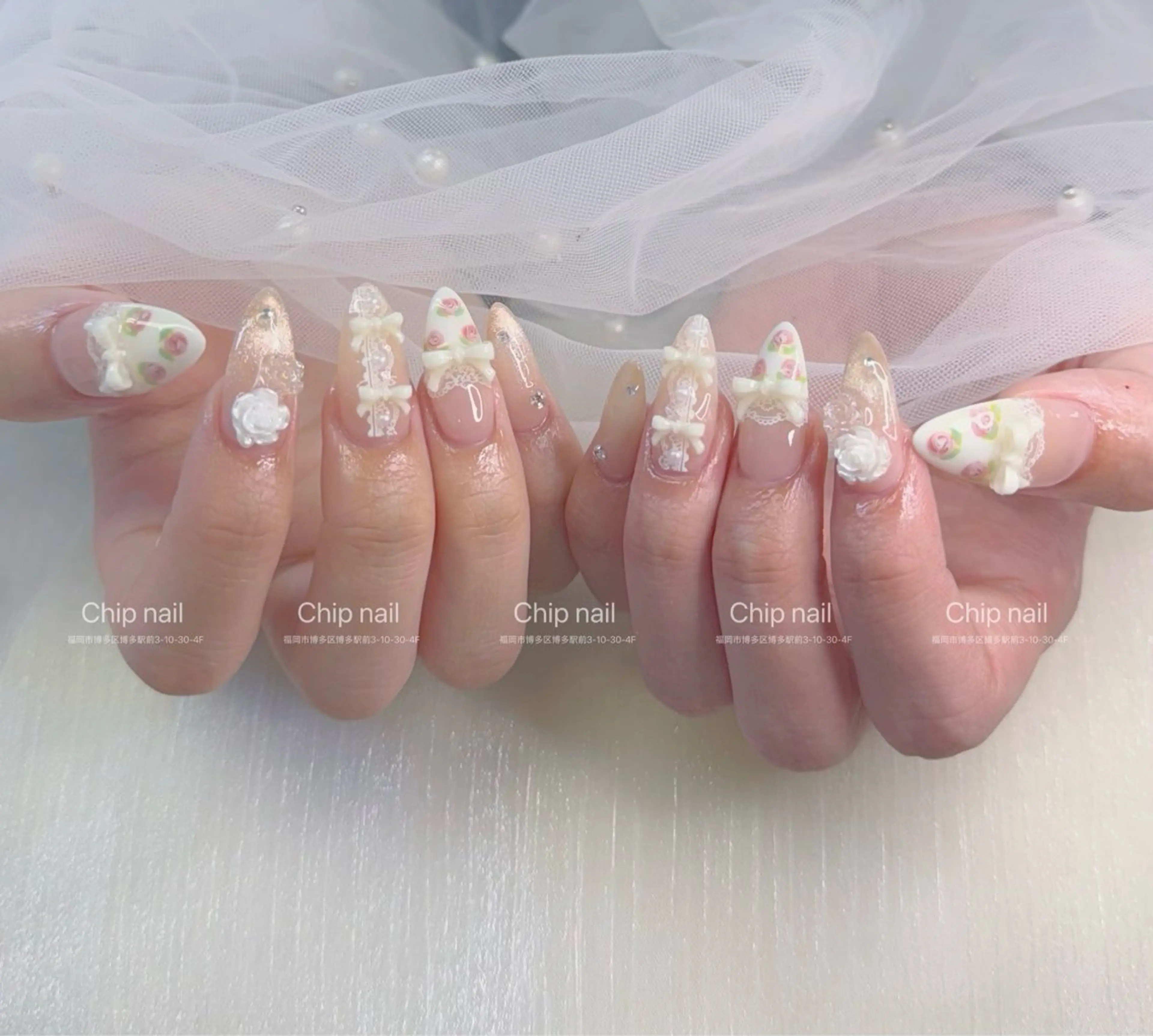 ネイル ハンドネイル chibi nailのネイルデザイン