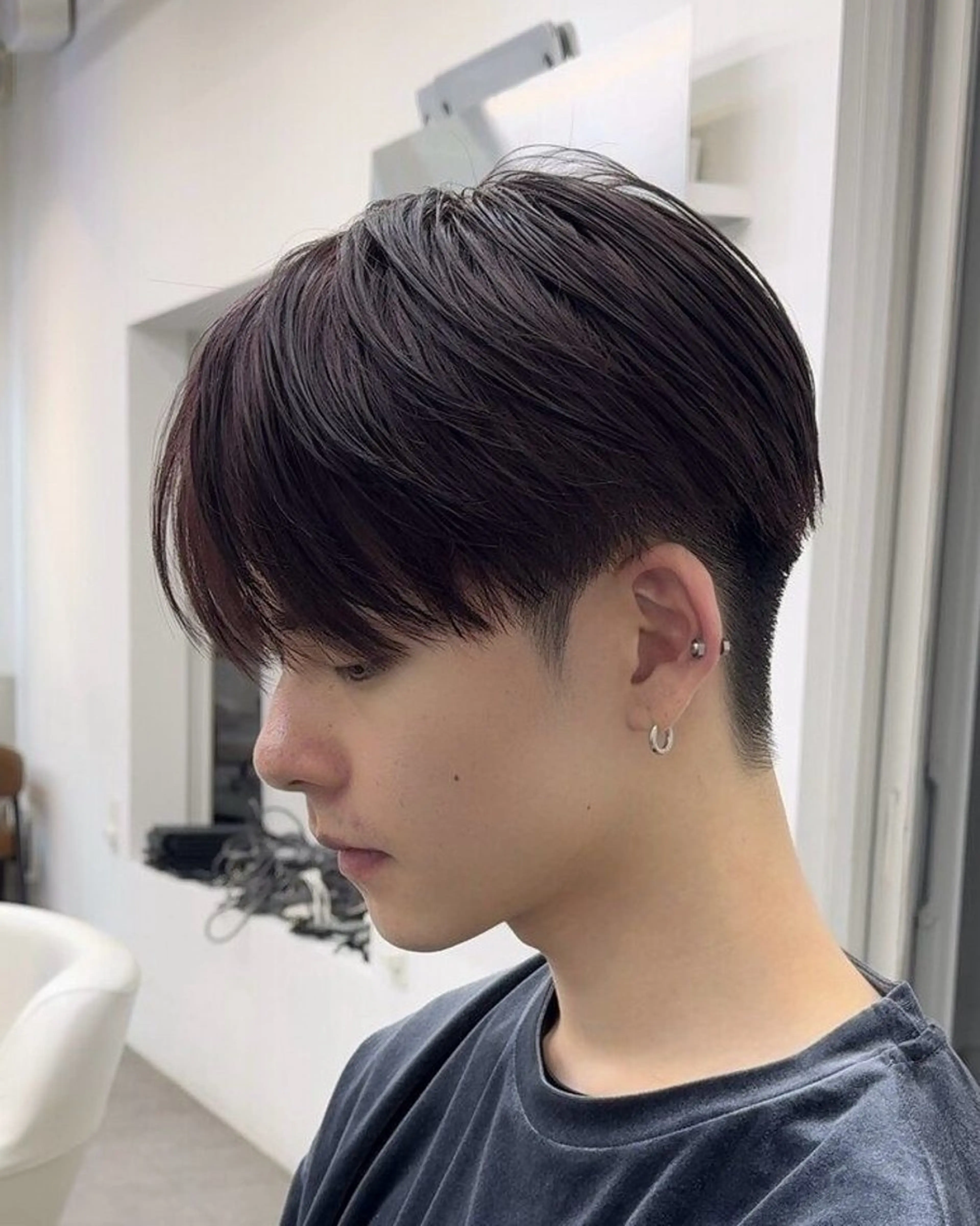 メンズ メンズ韓国風 韓国マッシュ マッシュ 中川楓馬/ メンズヘアのヘアスタイル