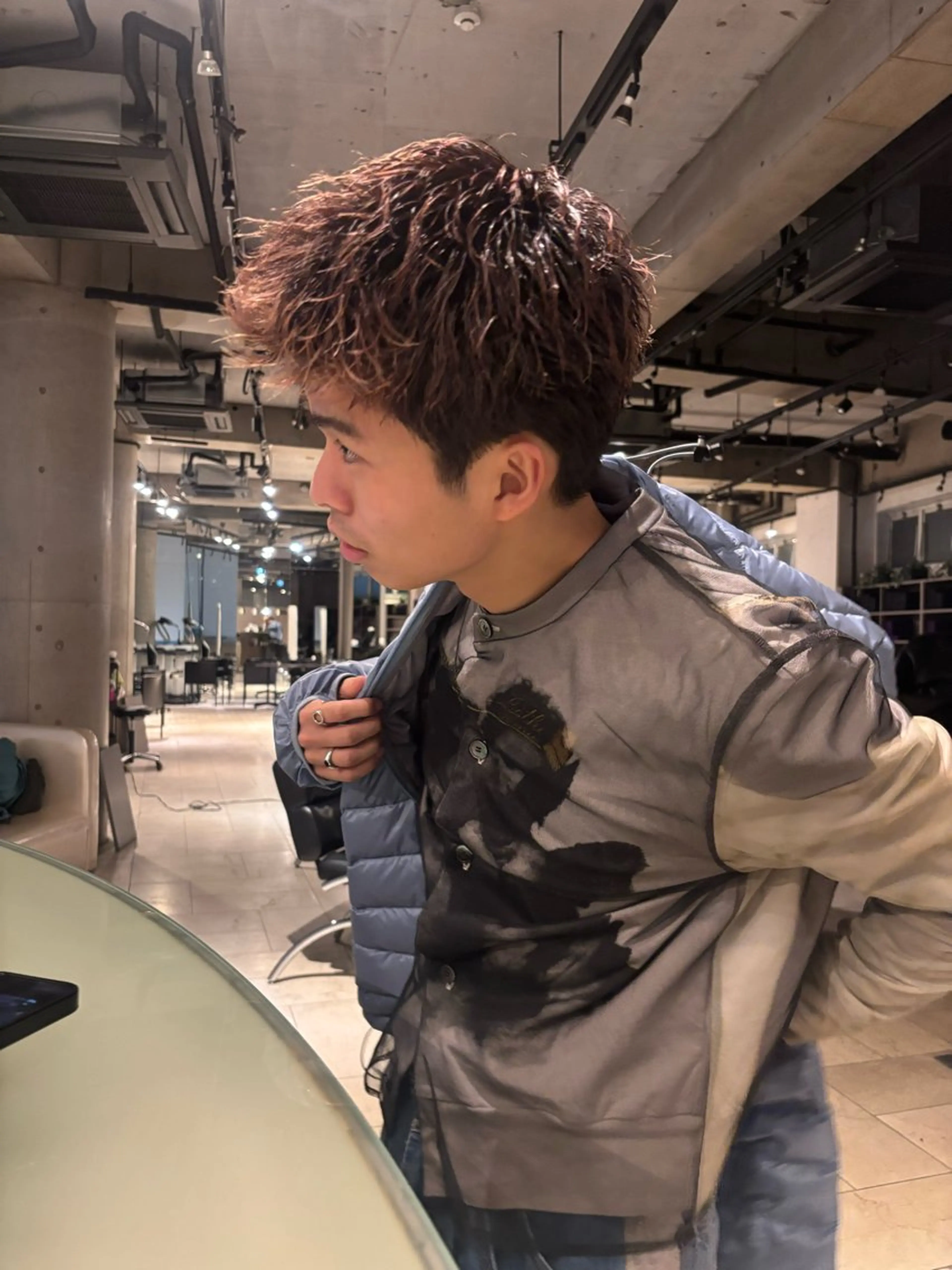 ショート メンズ カット 原田 唯吹のヘアスタイル