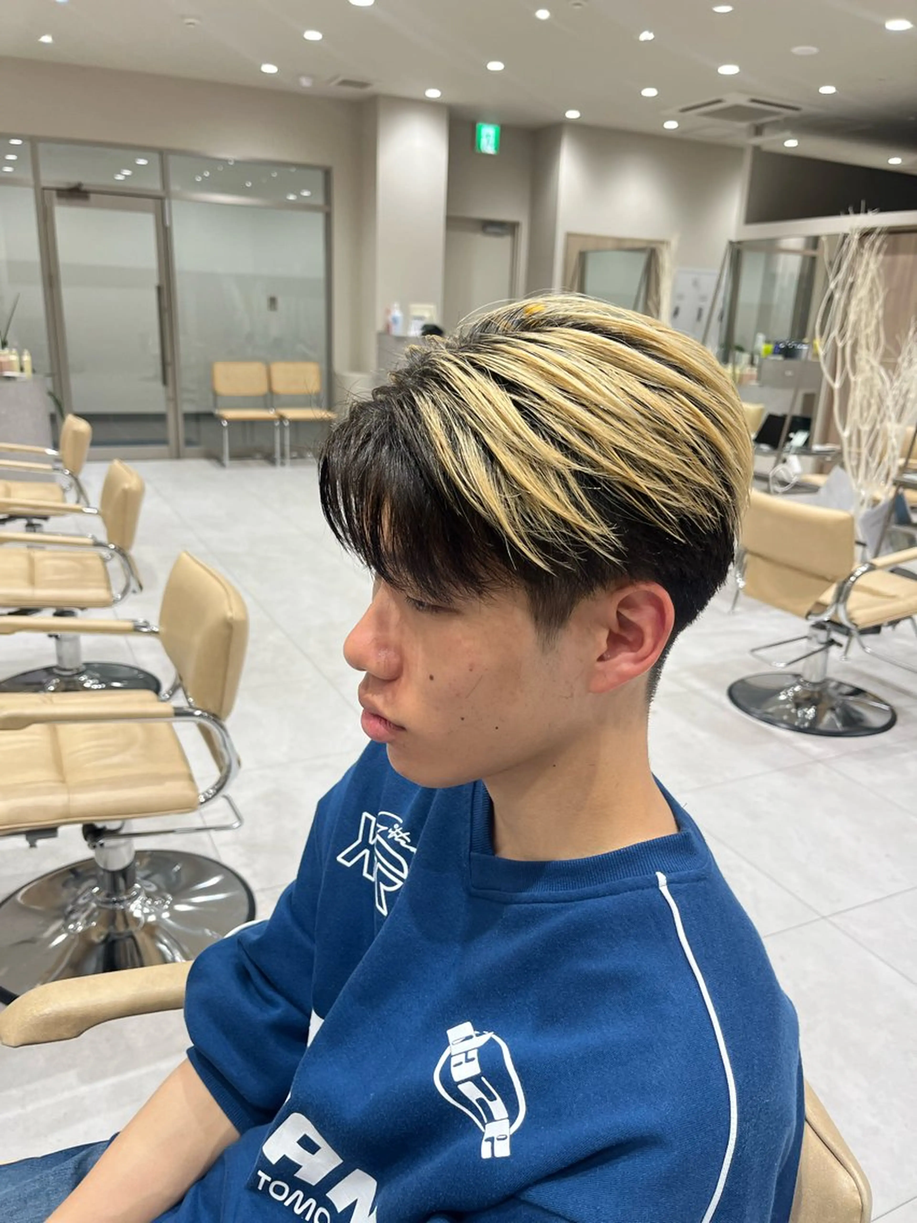 メンズ カット Ken 縮毛矯正/韓国風ヘアのヘアスタイル