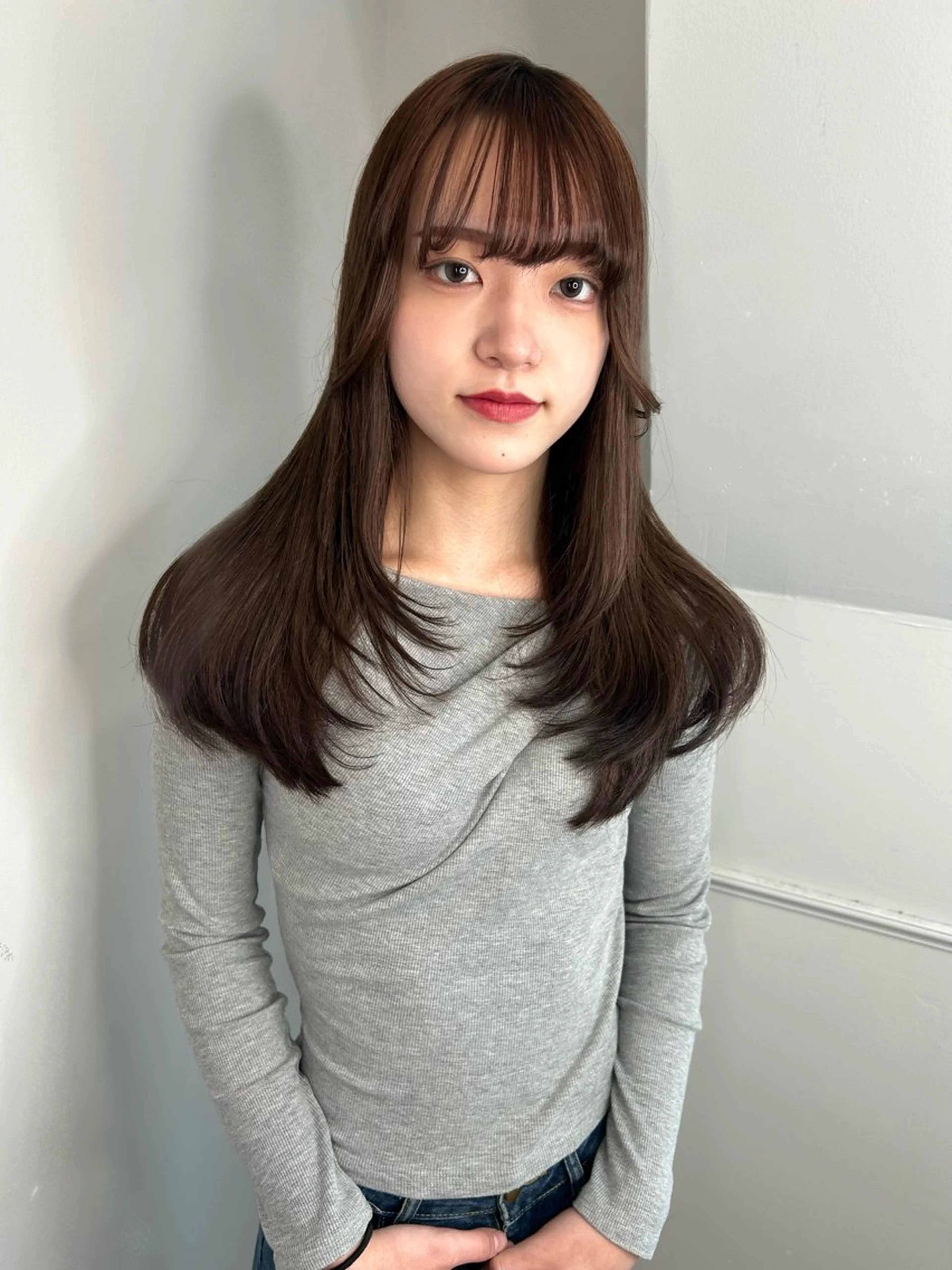 ロング カラー 透明感カラー/レイヤ ー🌙Honokaのヘアスタイル