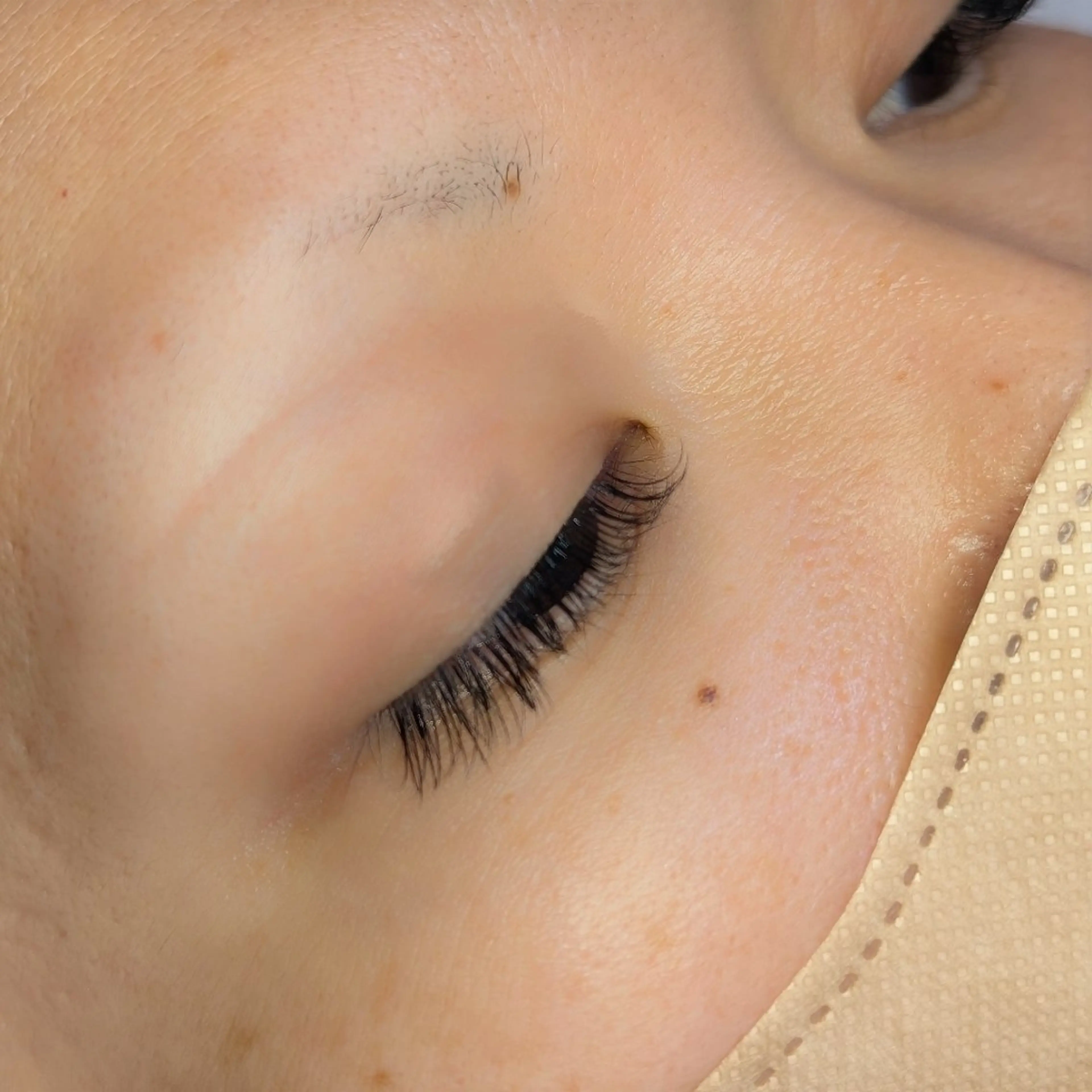 マツエク・マツパ 目尻長め マツエク EYELASH lino　合志市のマツエク・マツパデザイン