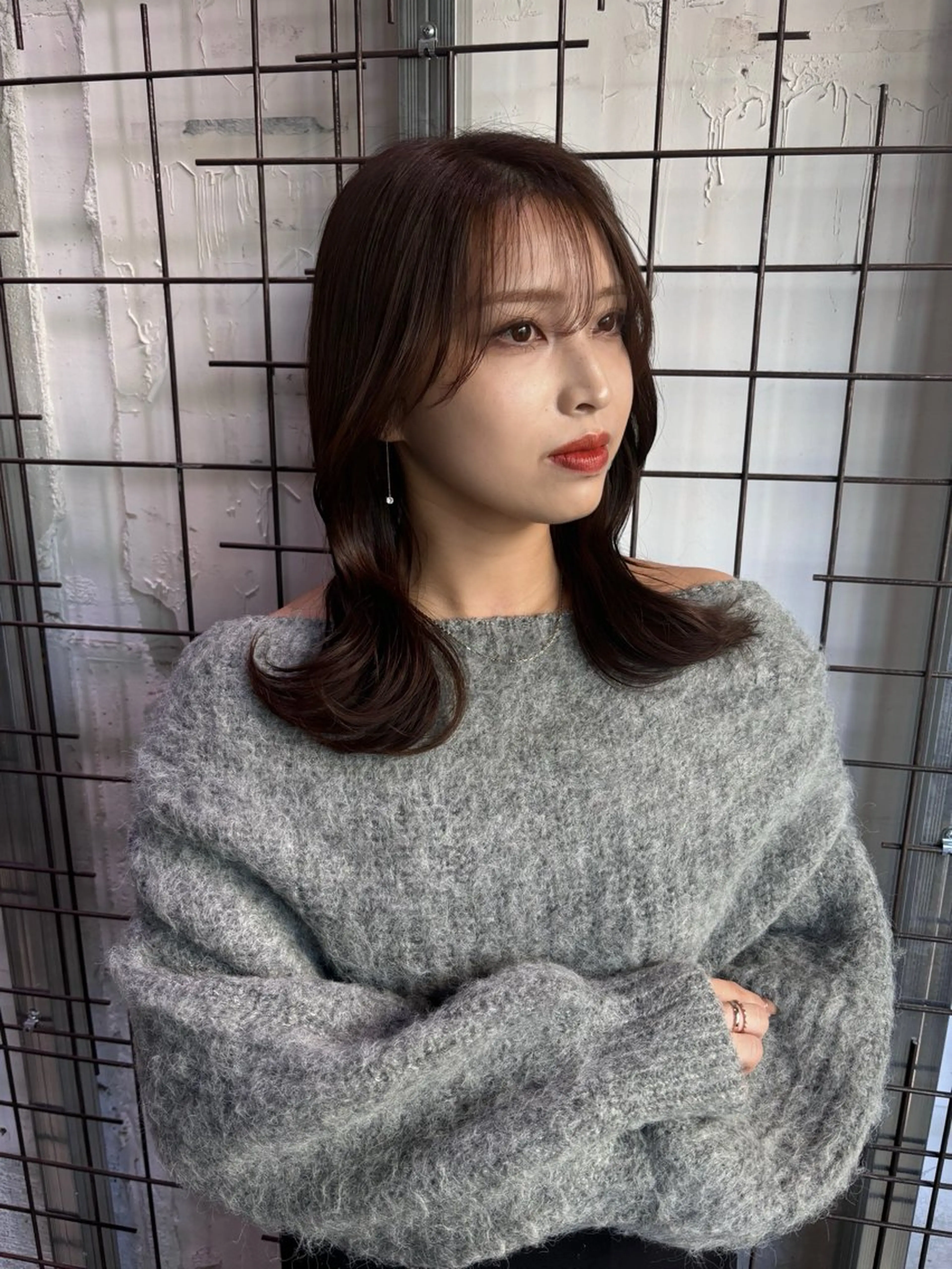 カラー カット ヘアカラー AYANE 韓国ヘア /レイヤーカットのヘアスタイル