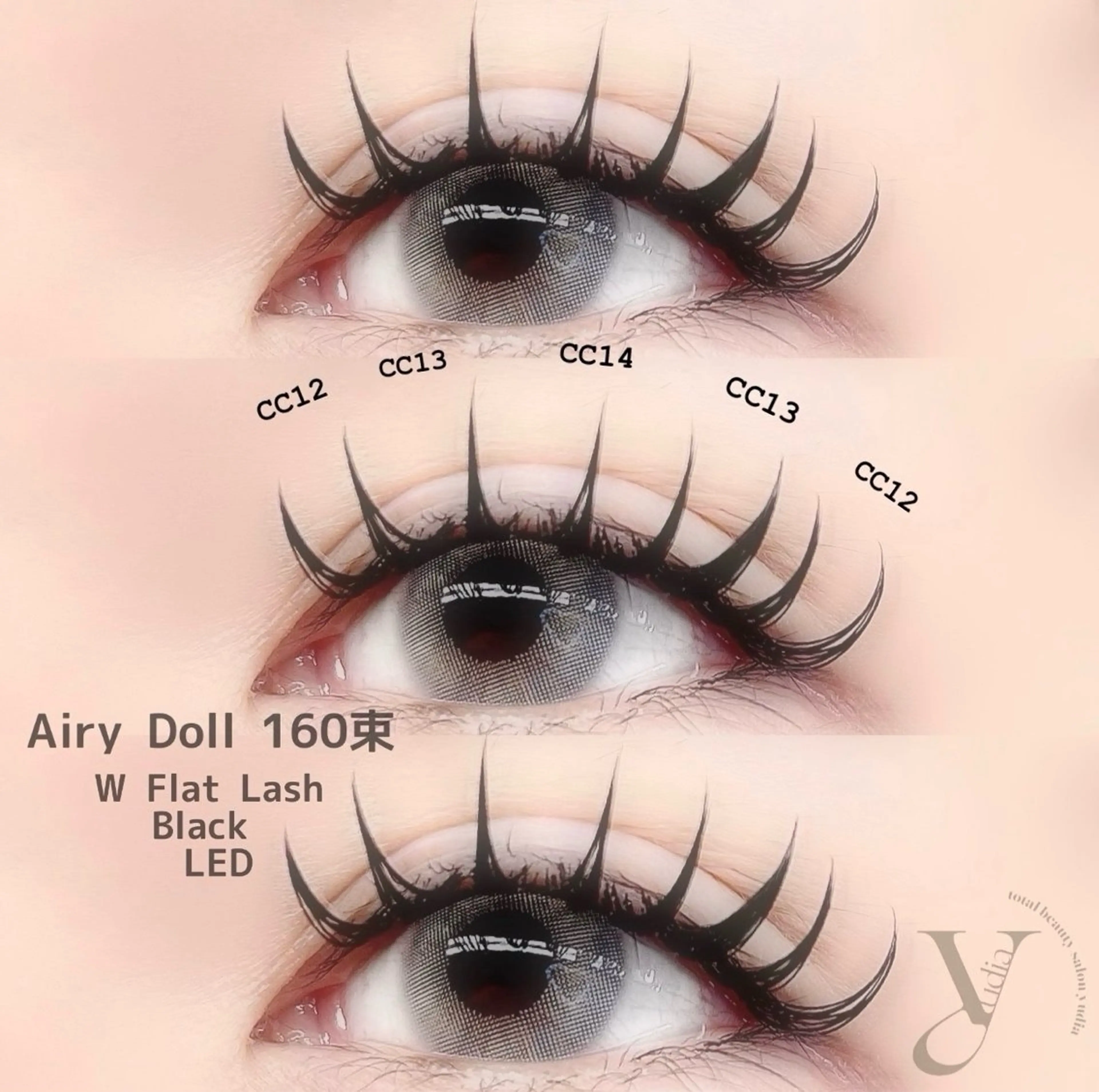 マツエク・マツパ フラットラッシュ マツエク 𝐧𝐞𝐨𝐧新宿 ❤️𝐀𝐲𝐚のマツエク・マツパデザイン
