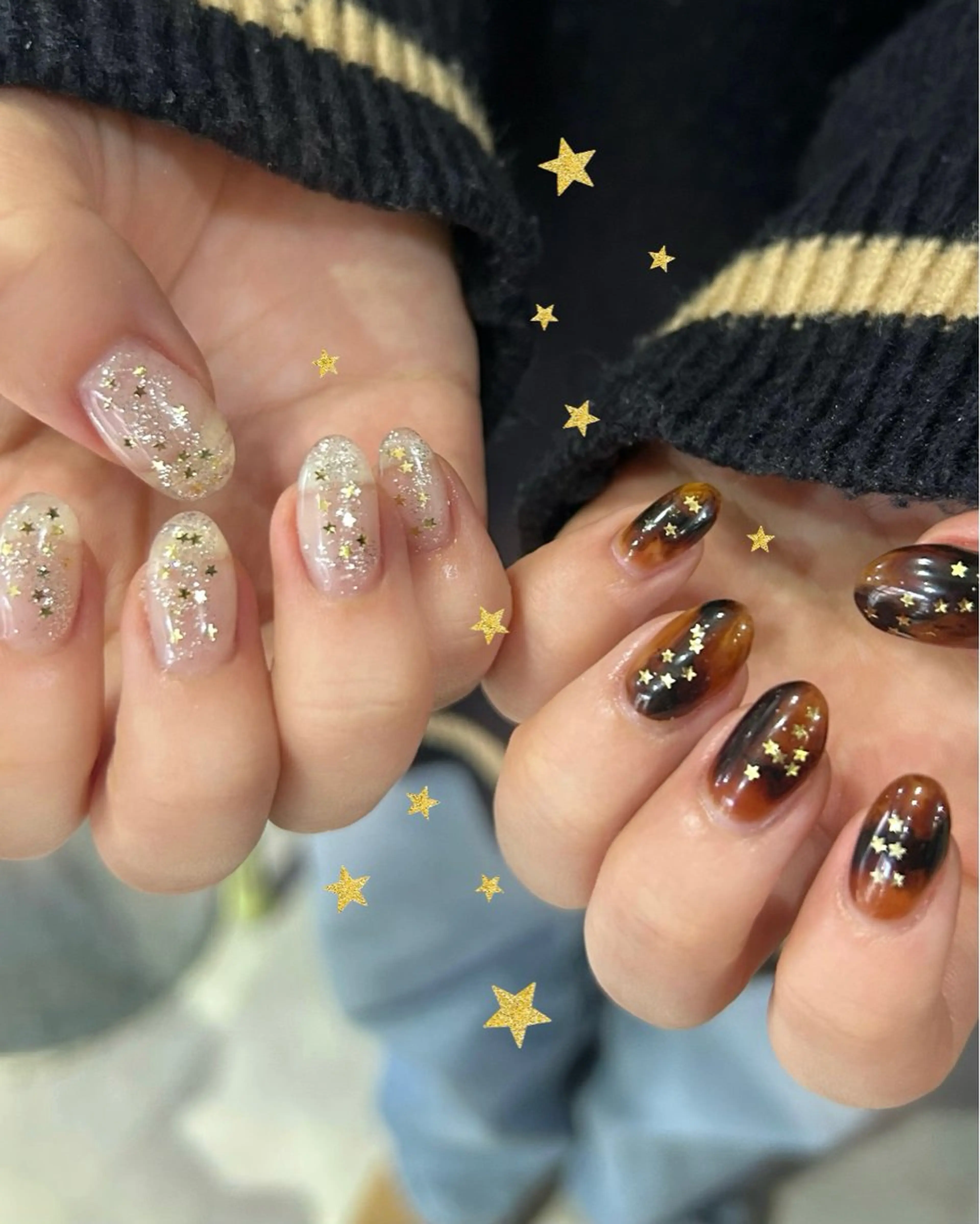ネイル ハンドネイル フットネイル ASA nail / アート☀︎ニュアンスのネイルデザイン