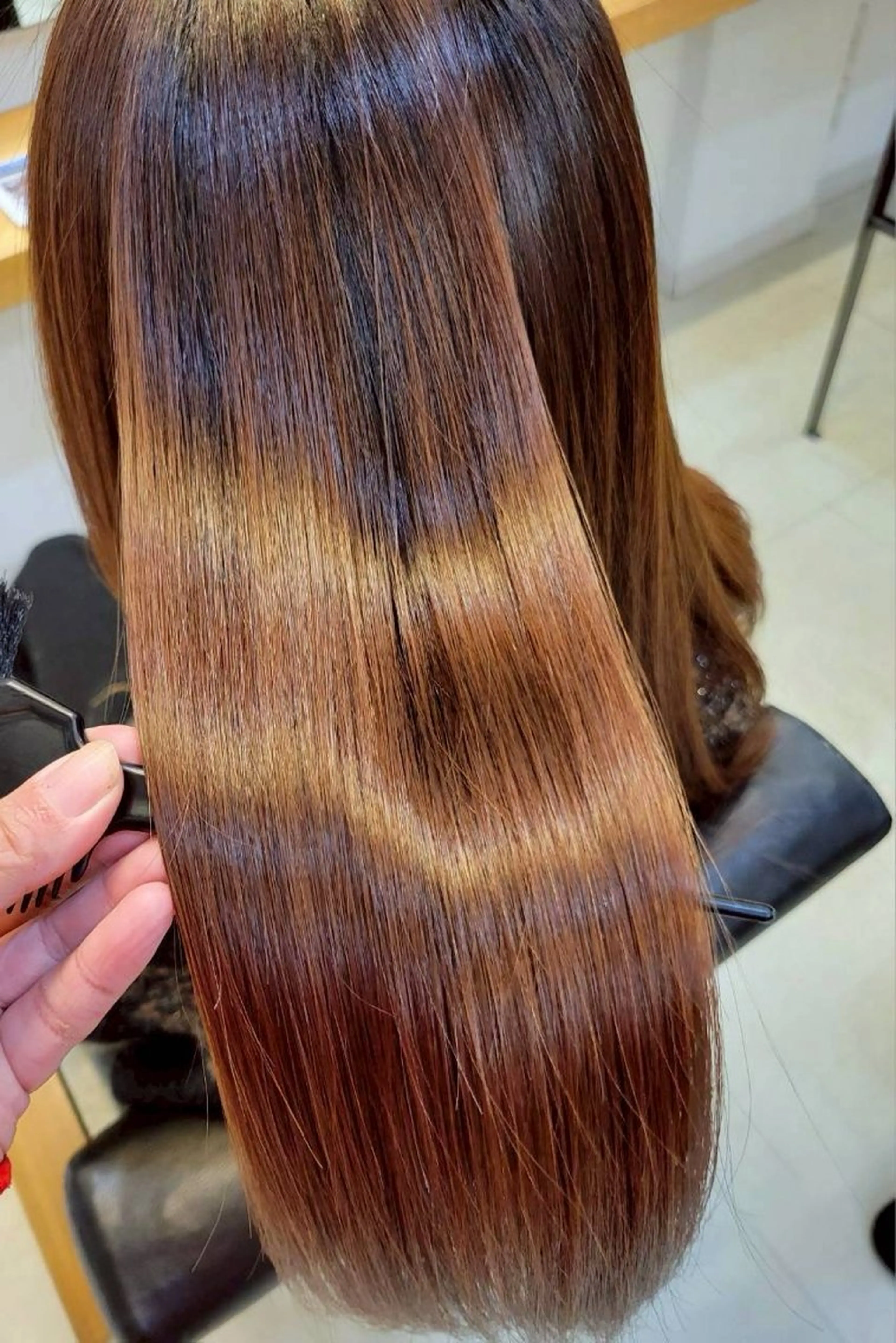 ロング 只野 智子のヘアスタイル