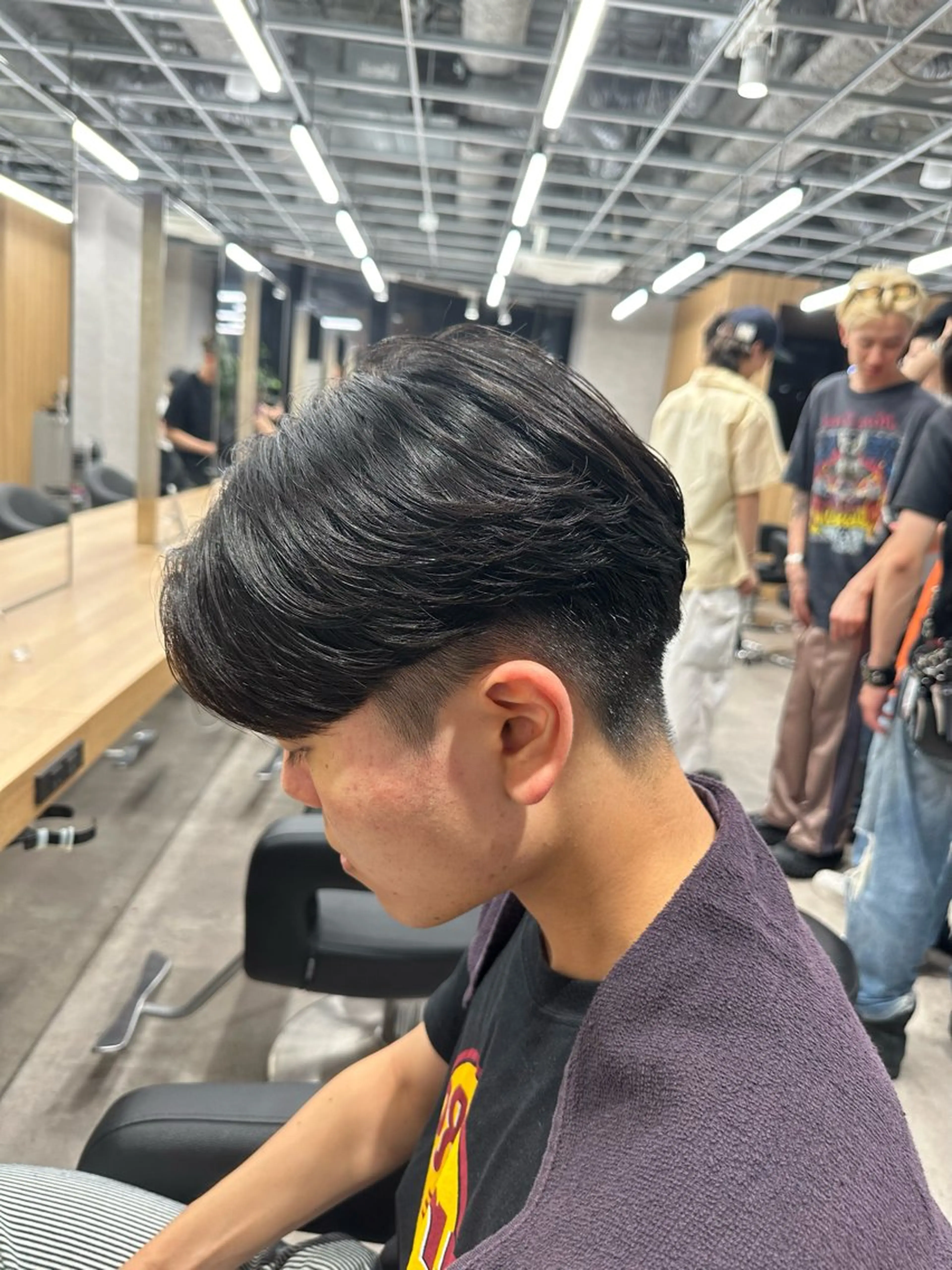 ショート カット パーマ パーマ指名率No1 メンズ特化ケイトのヘアスタイル