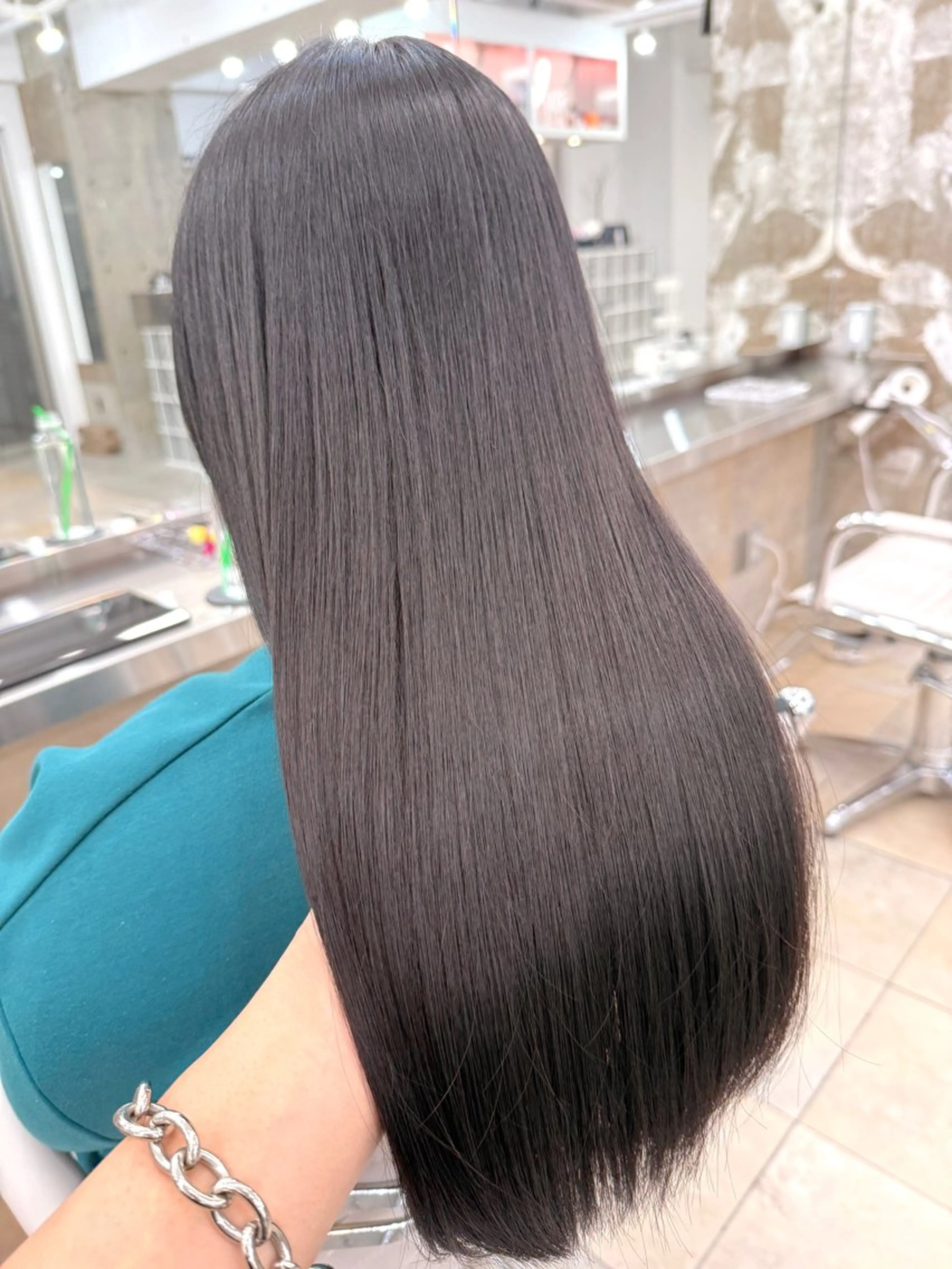 ロング カラー トリートメント カット ヘアカラー トリートメント 顔まわり職人🇰🇷 韓国ヘア/KAITOのヘアスタイル