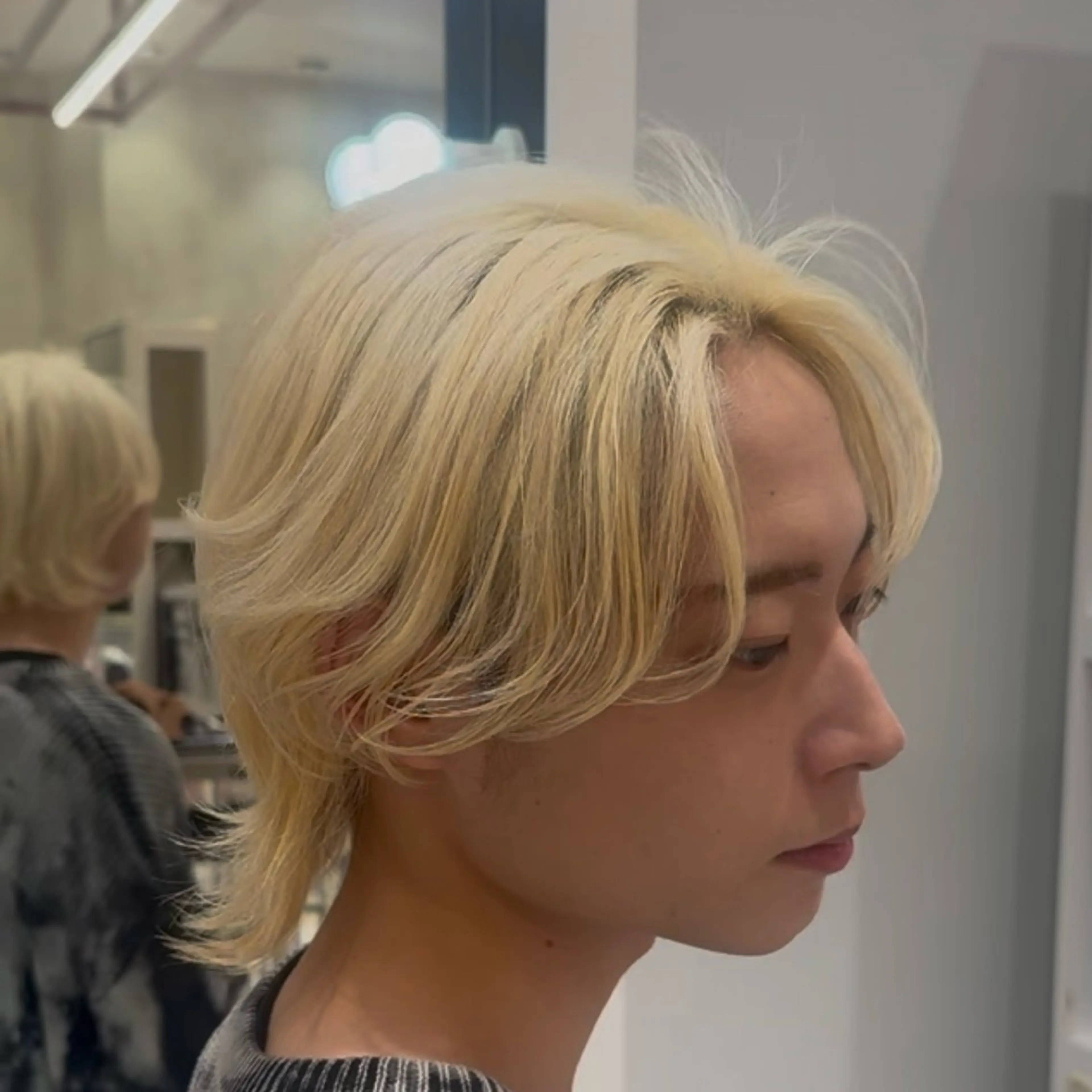 ショート メンズ カット トリートメント Lee⋈﻿山本 富賀のヘアスタイル