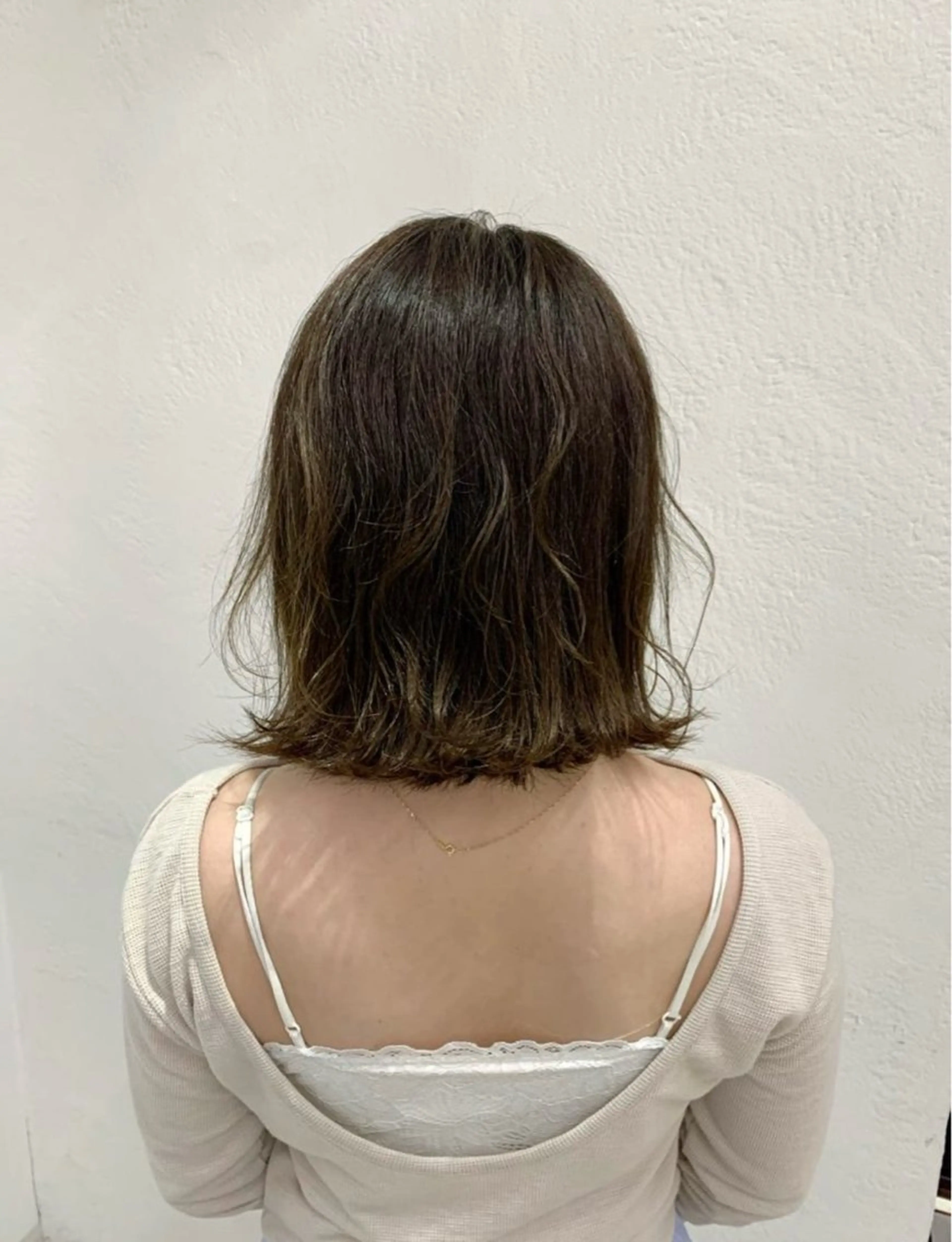 カラー ヘアカラー 高谷 あうんのヘアスタイル