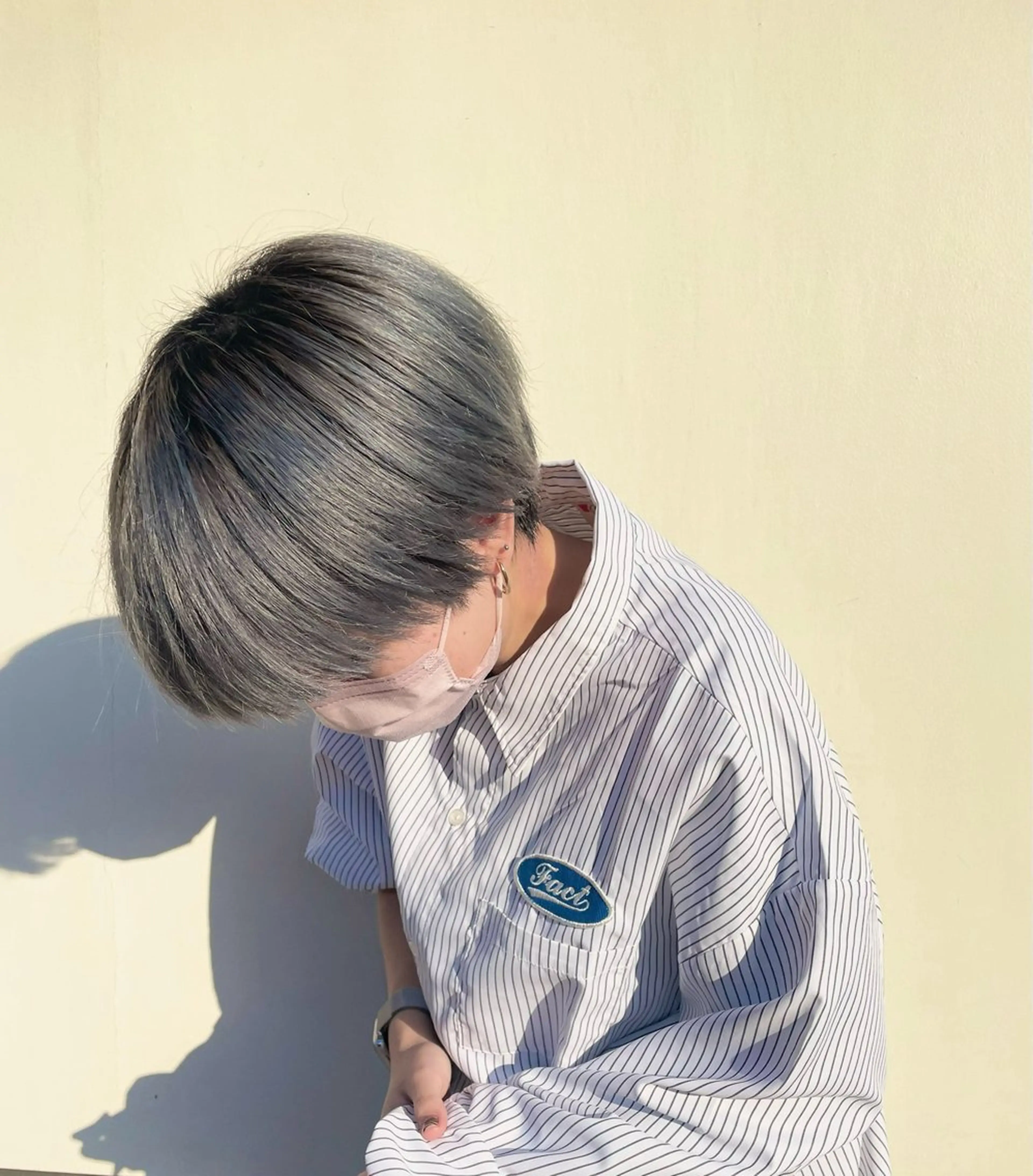 ショート カラー AIconic nagoya所属・縮毛矯正/ レイヤー/ミディアムのヘアスタイル