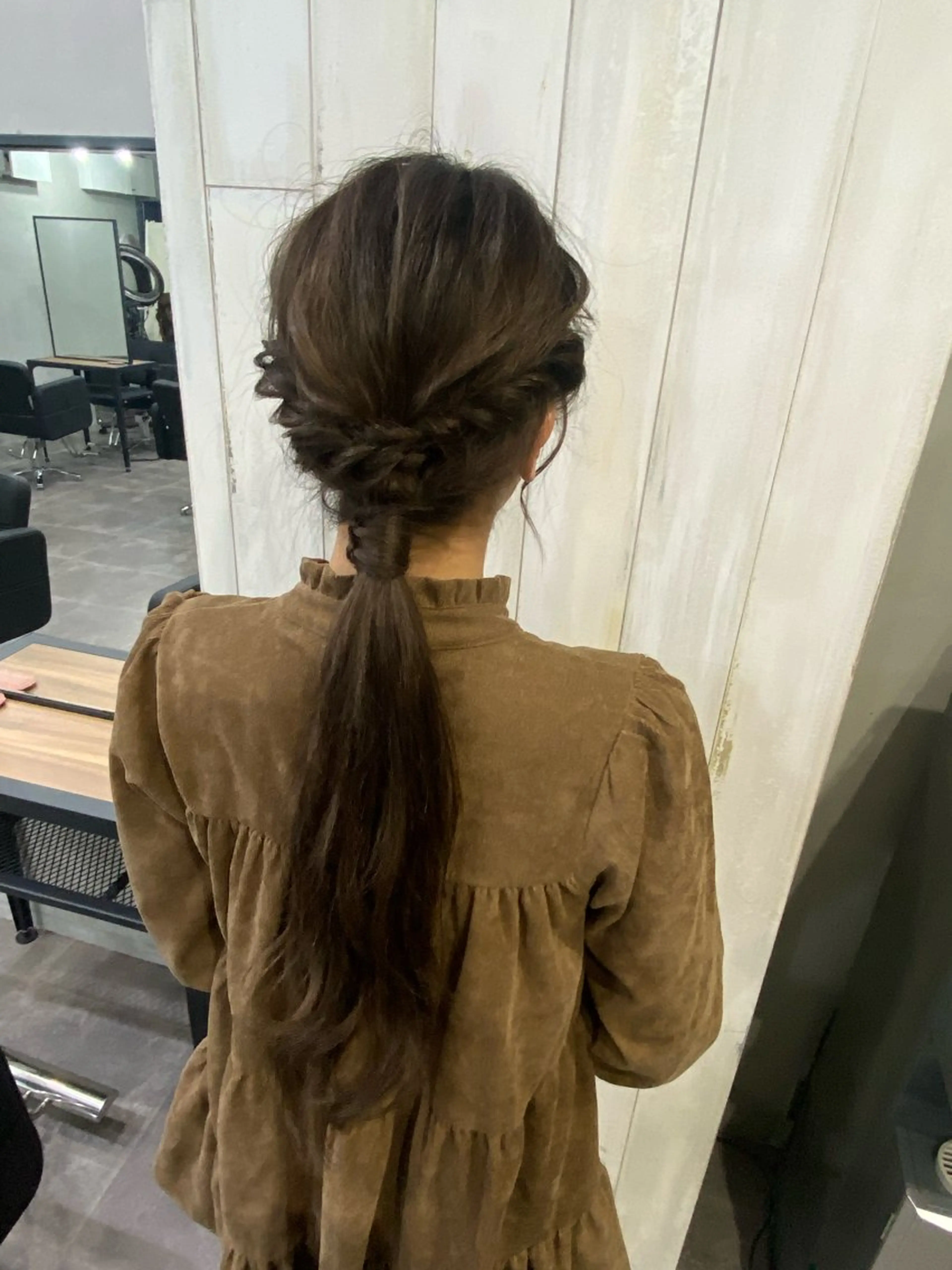 ロング ヘアアレンジ yui/パーマ/ メンズカットのヘアスタイル