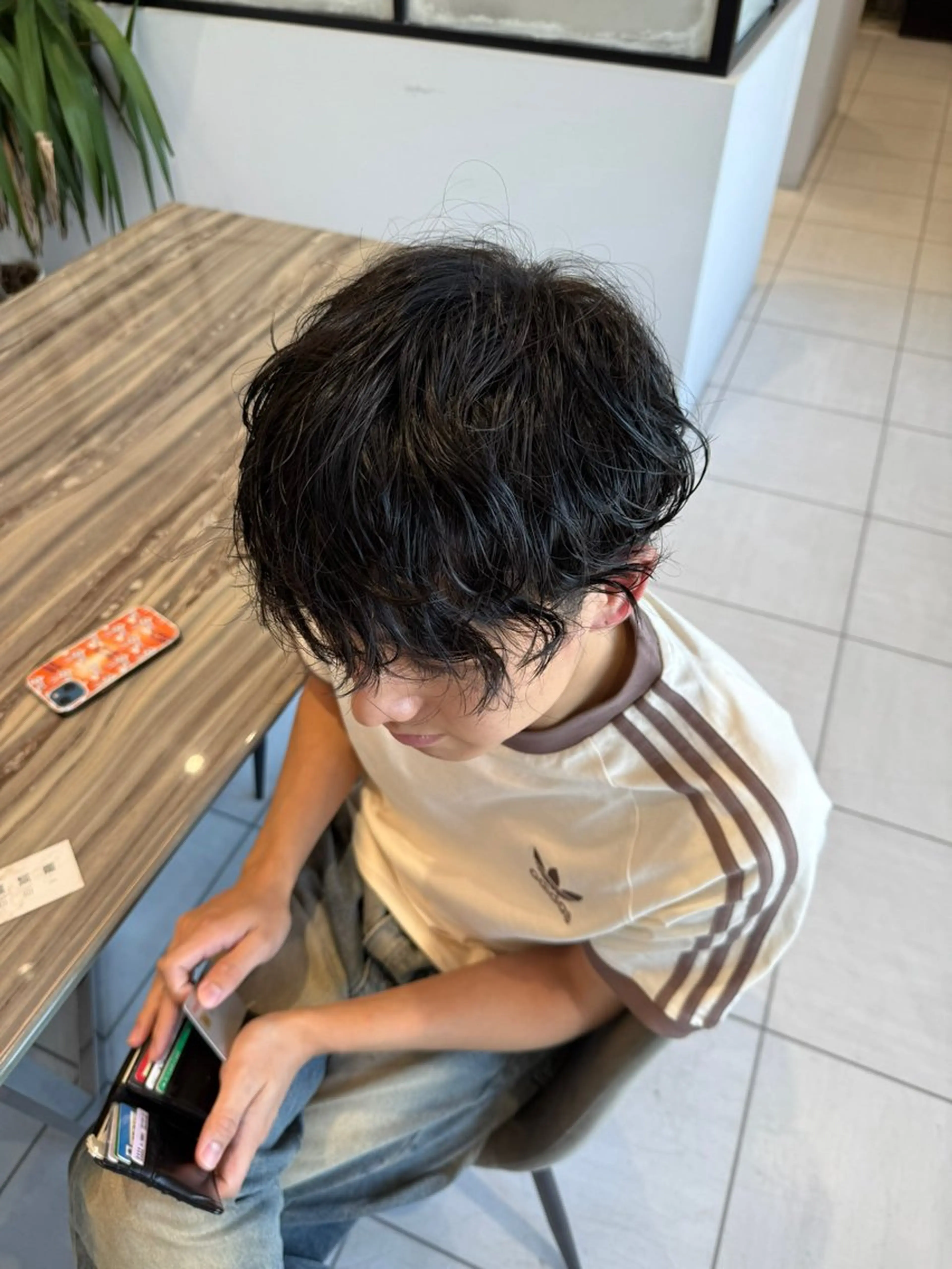 ショート カット パーマ 🎀 三浦 夢花のヘアスタイル