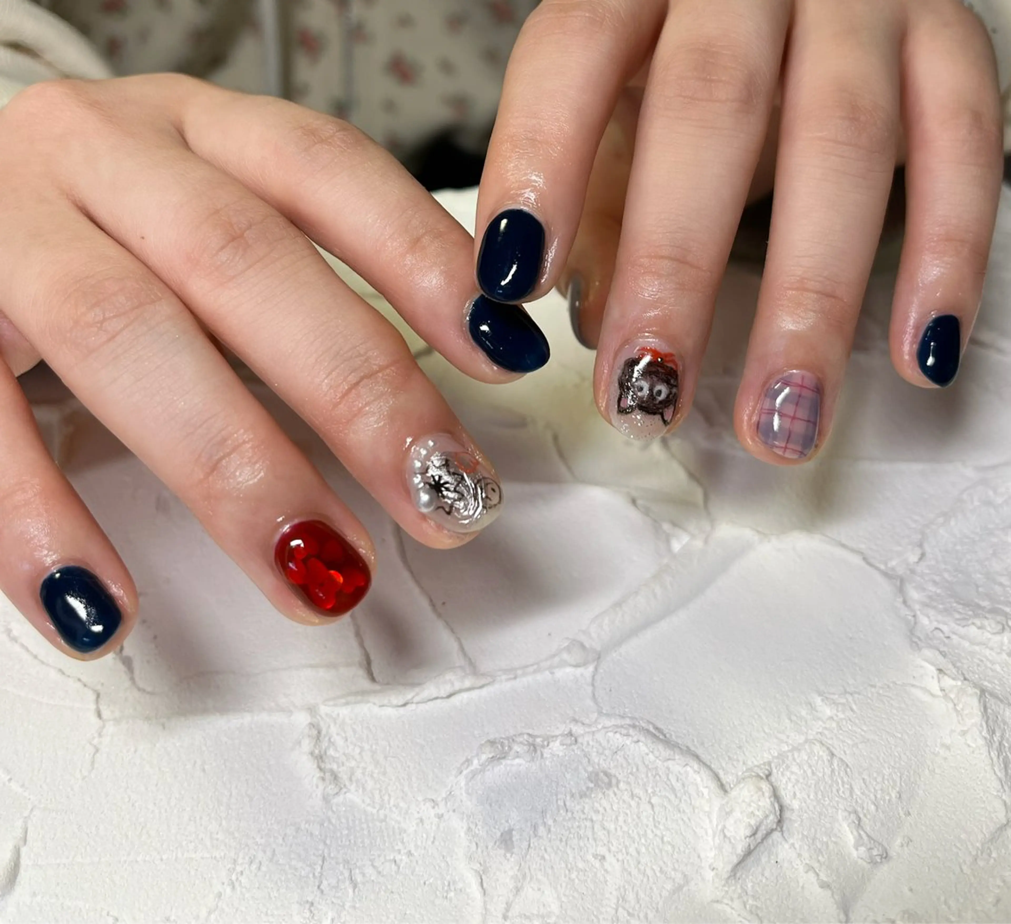 ネイル ハンドネイル Lofi nails ゆきこのネイルデザイン