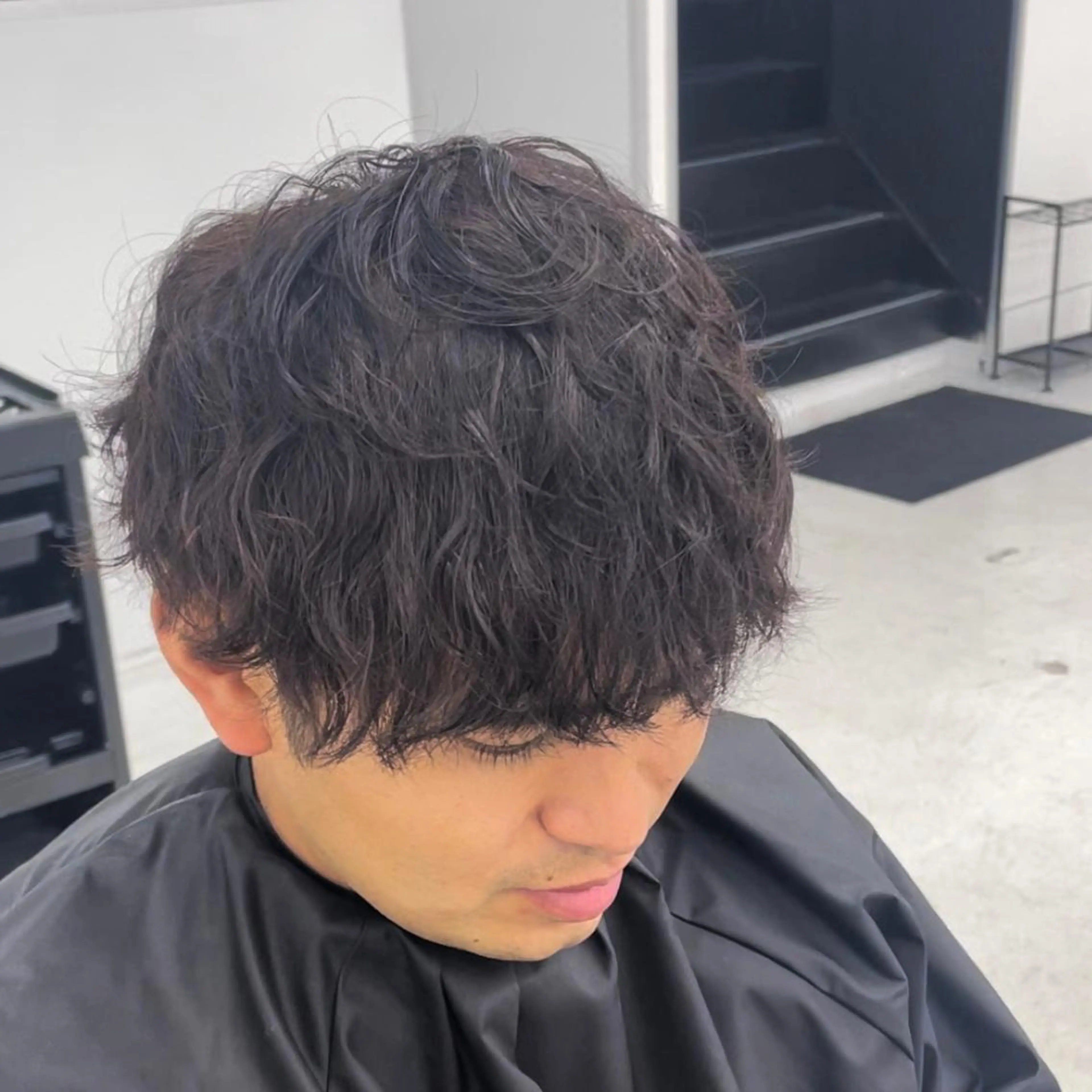 ショート パーマ 【柏メンズパーマ職人 】店長　KAZUMAのヘアスタイル