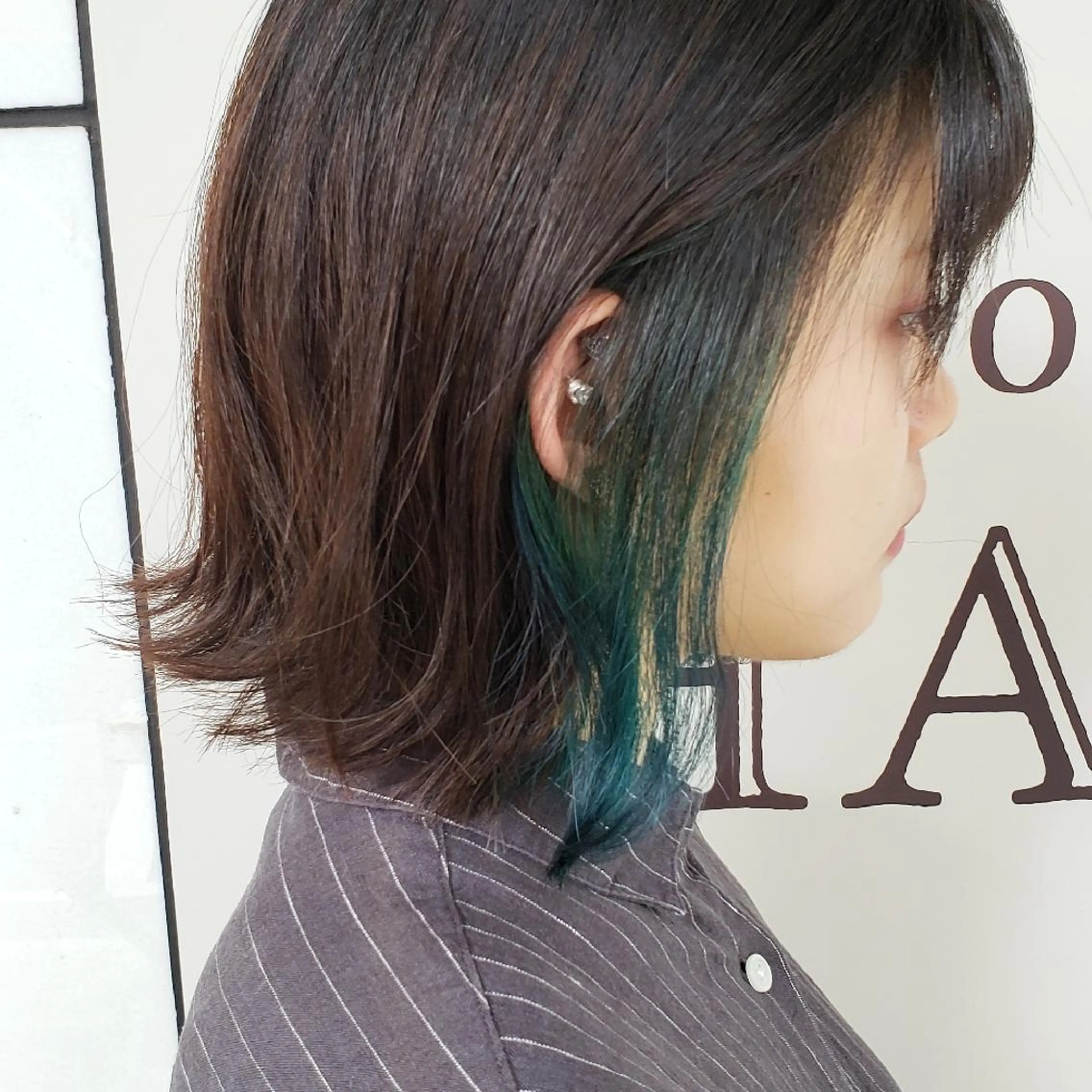 ミディアム カラー 変身企画実施✨️ ショート専門 宮ヶ迫のヘアスタイル