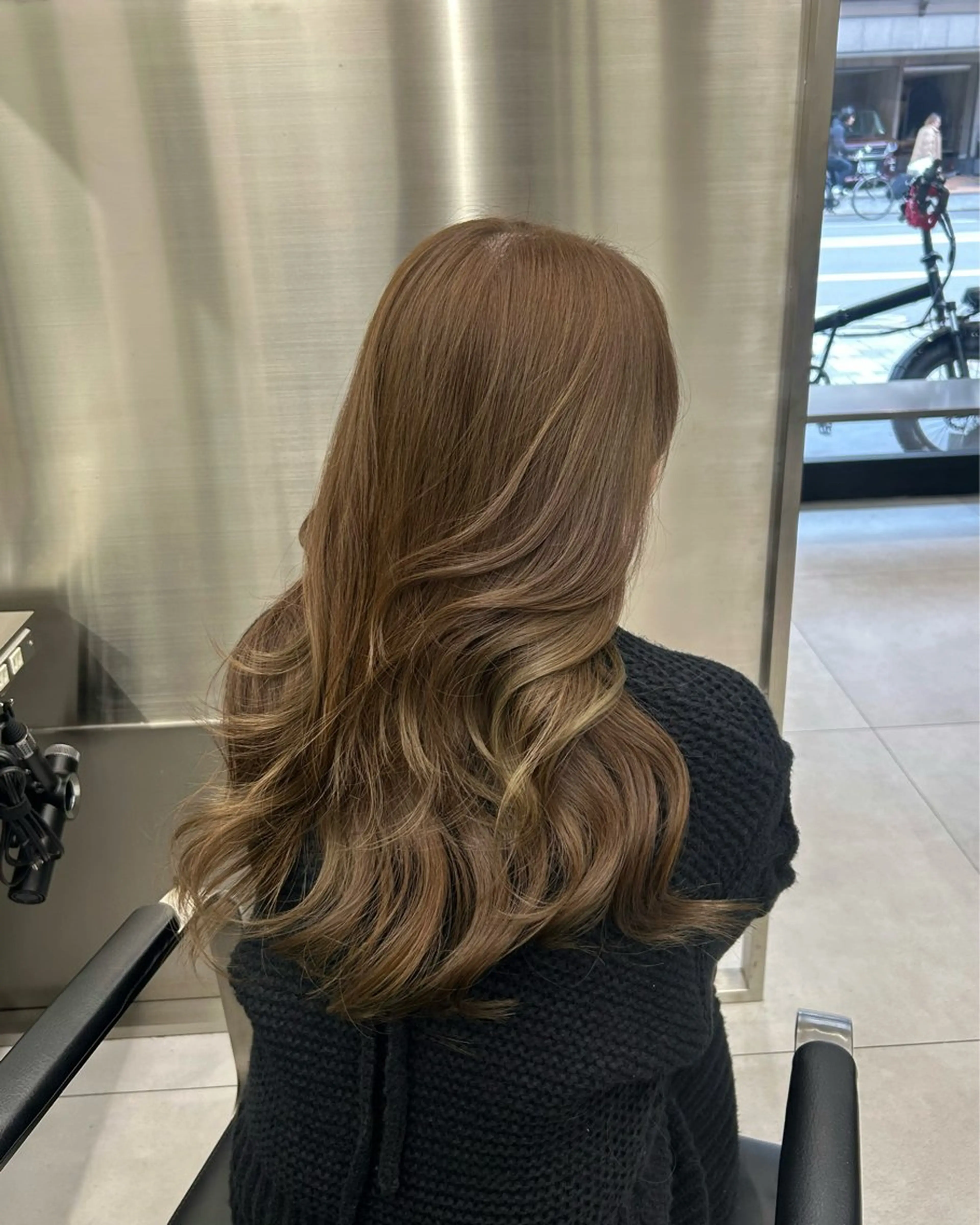 ロング レイヤーカット カット ヘアカラー トリートメント 大人レイヤー/艶美髪 🇺🇸TOMONAのヘアスタイル