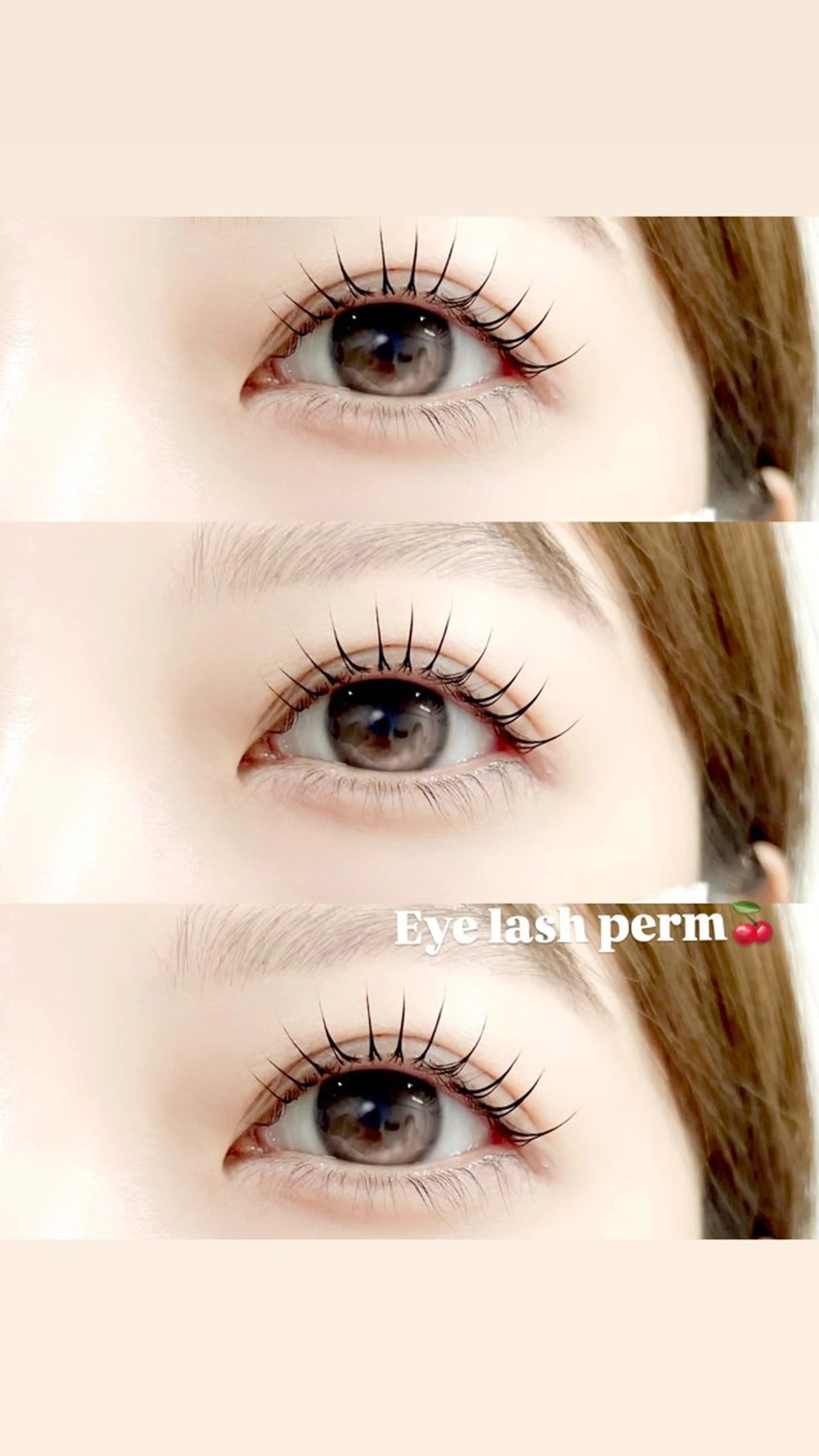 マツエク・マツパ パリジェンヌラッシュリフト nana 🍒のマツエク・マツパデザイン