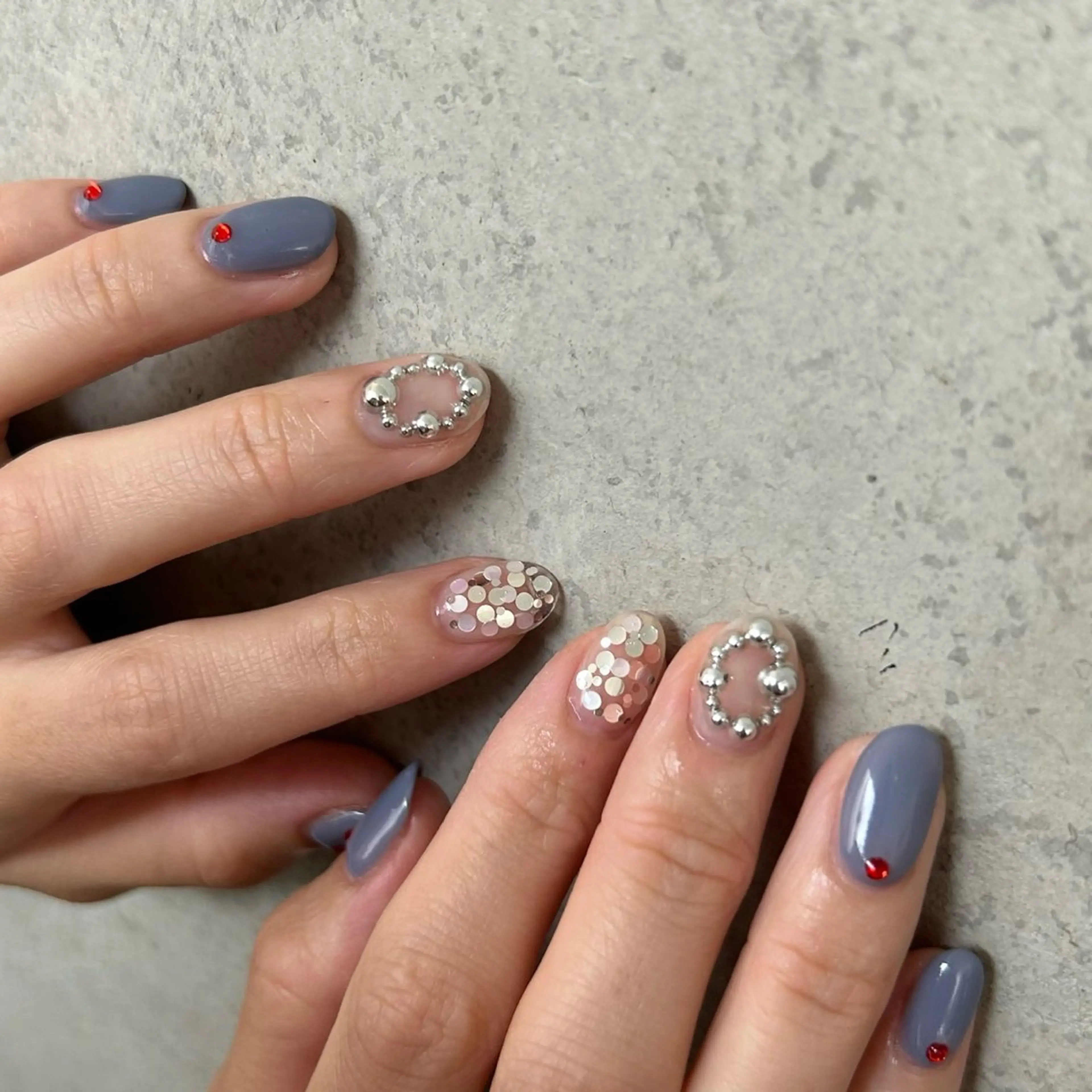 ネイル Yu_me 北堀江 chikaのネイルデザイン