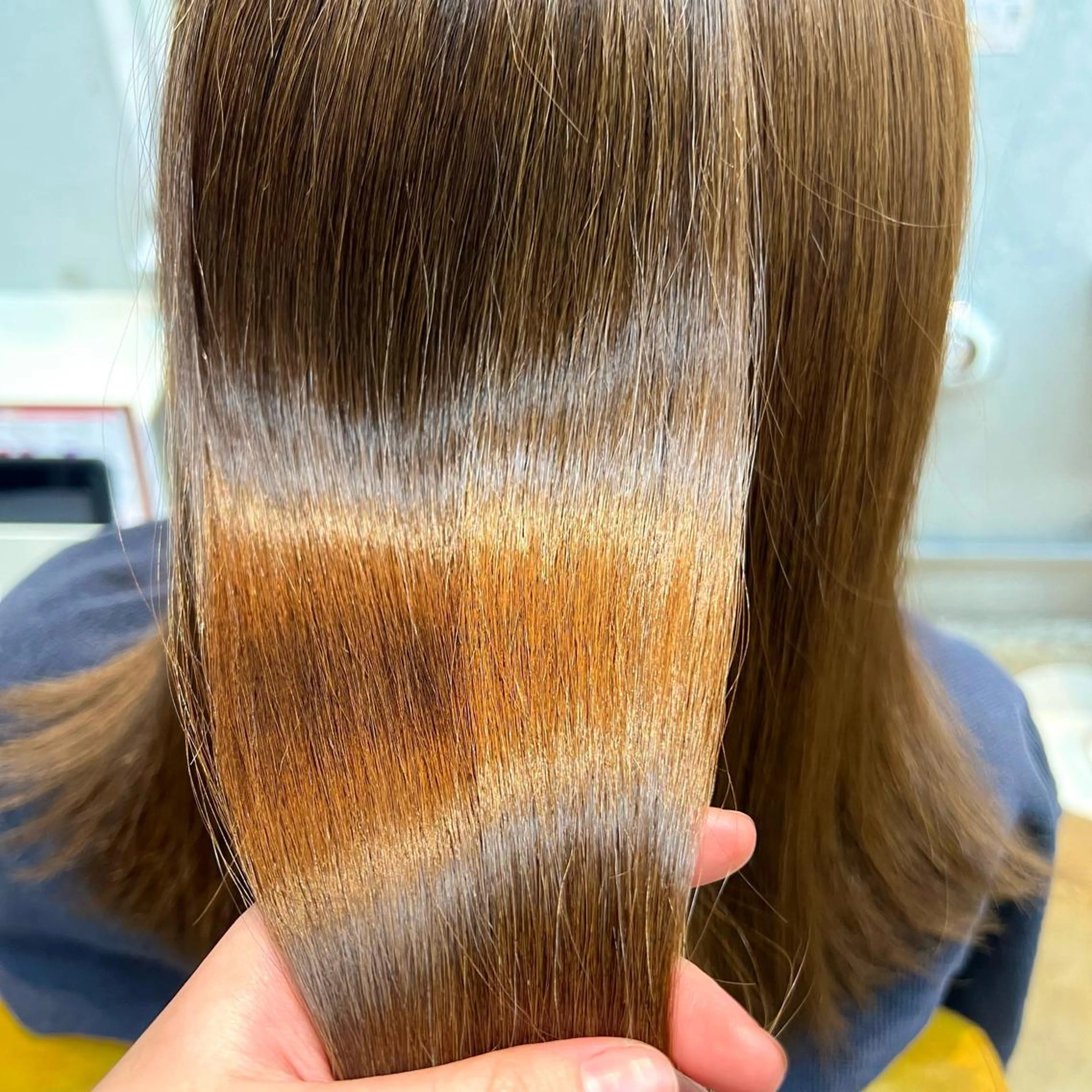 セミロング カコ/レイヤーカット ヘアアレンジのヘアスタイル