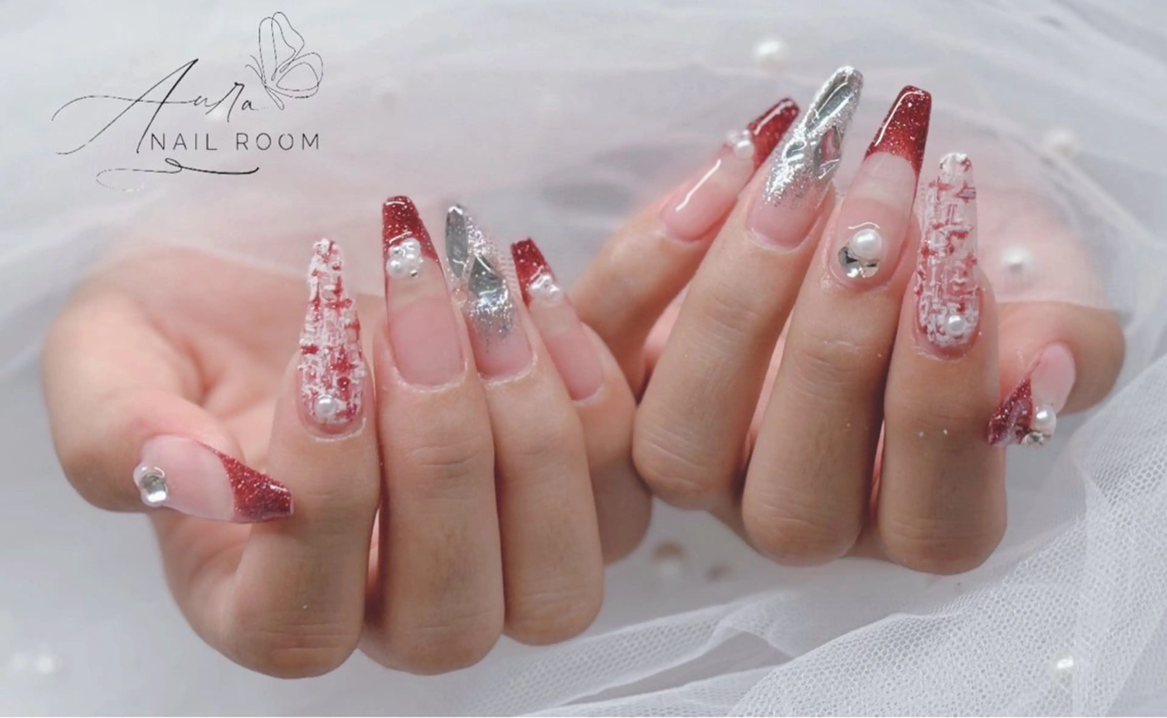 ネイル 持ち込み Aura Nail Roomのネイルデザイン