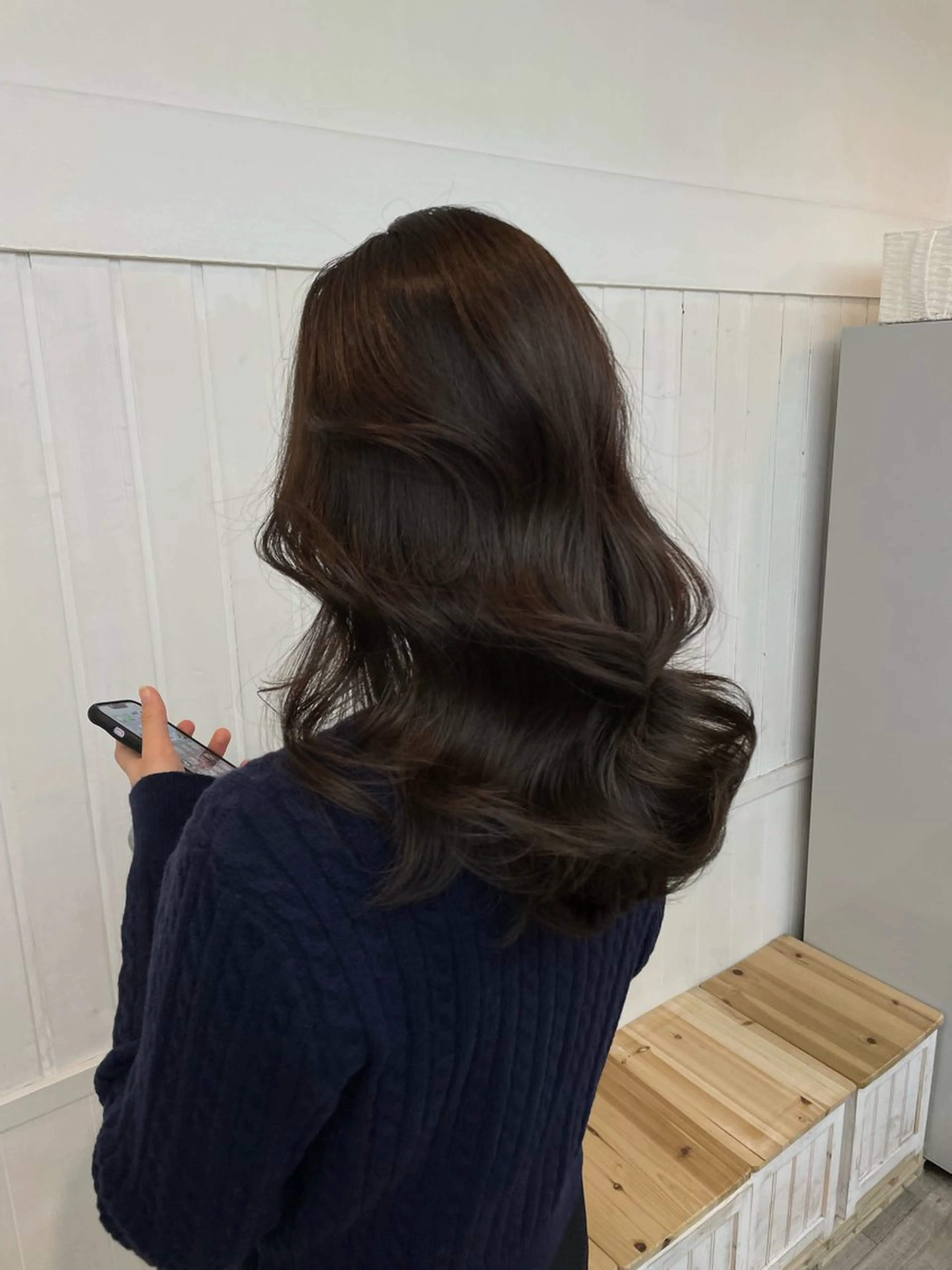 セミロング カラー カット ヘアカラー HIKARU副店長/ ✨️髪質改善のヘアスタイル