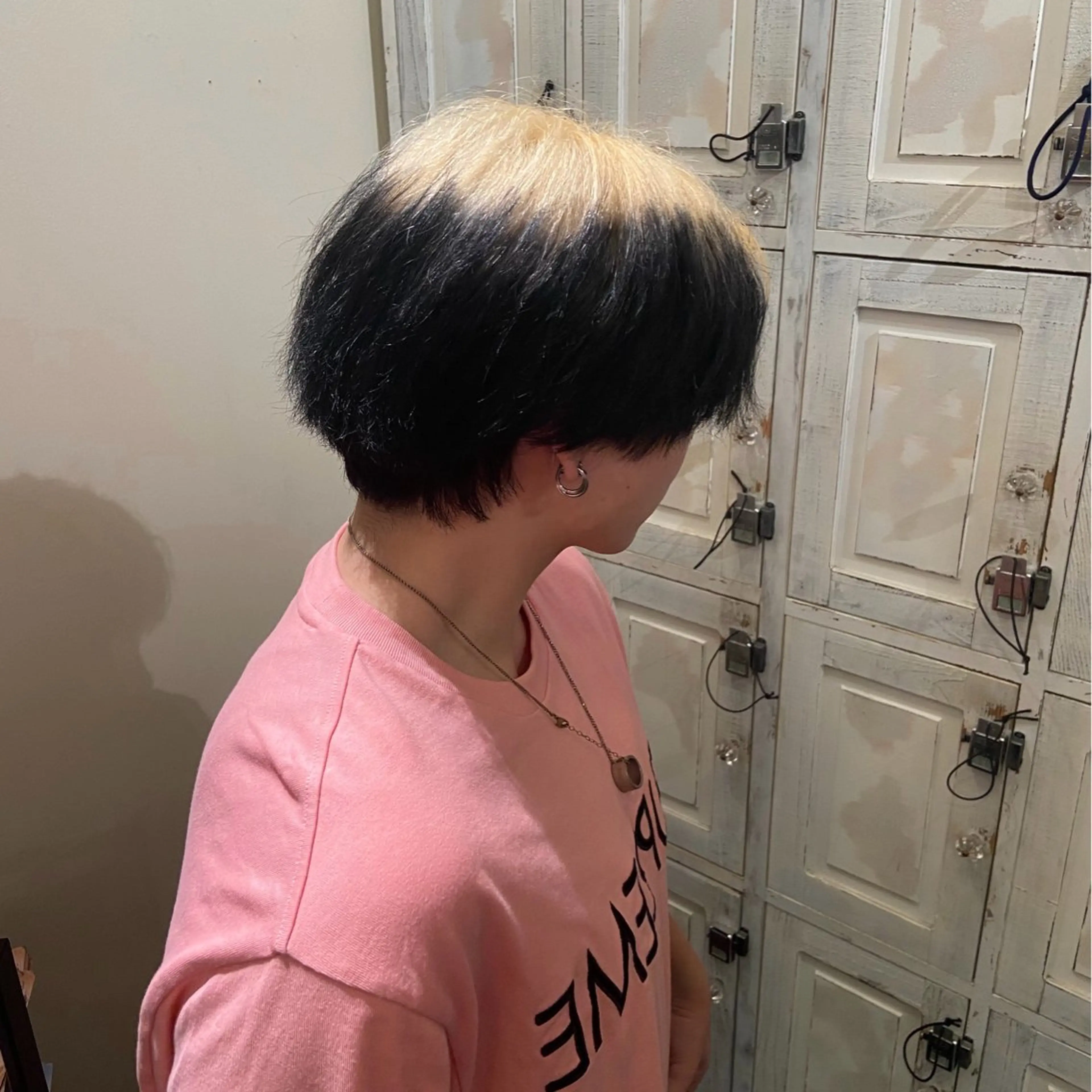 ショート カラー メンズ ヘアカラー トリートメント LE-PLA Citta 大雅のヘアスタイル