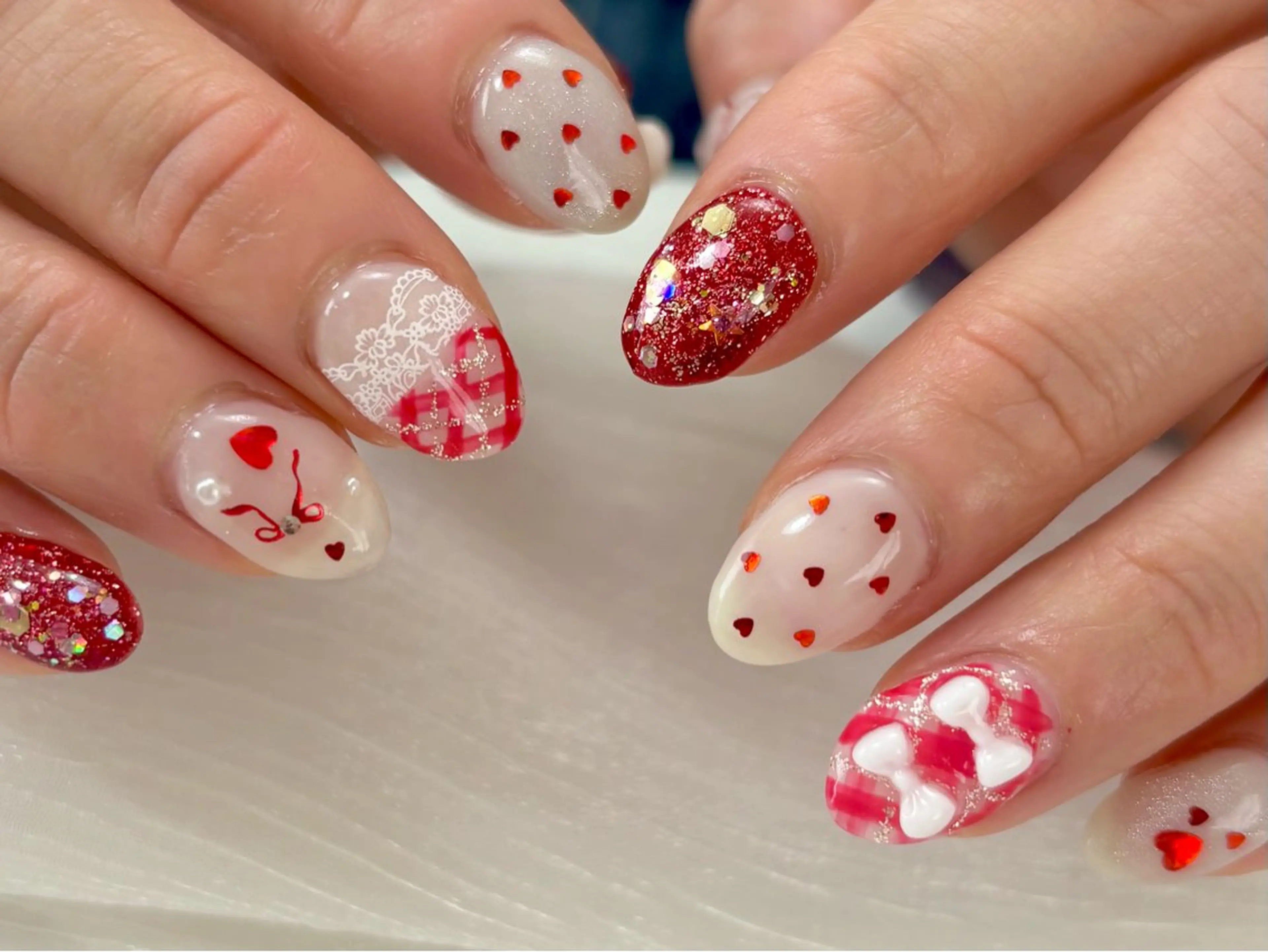 ネイル ハンドネイル yurina ☆のネイルデザイン