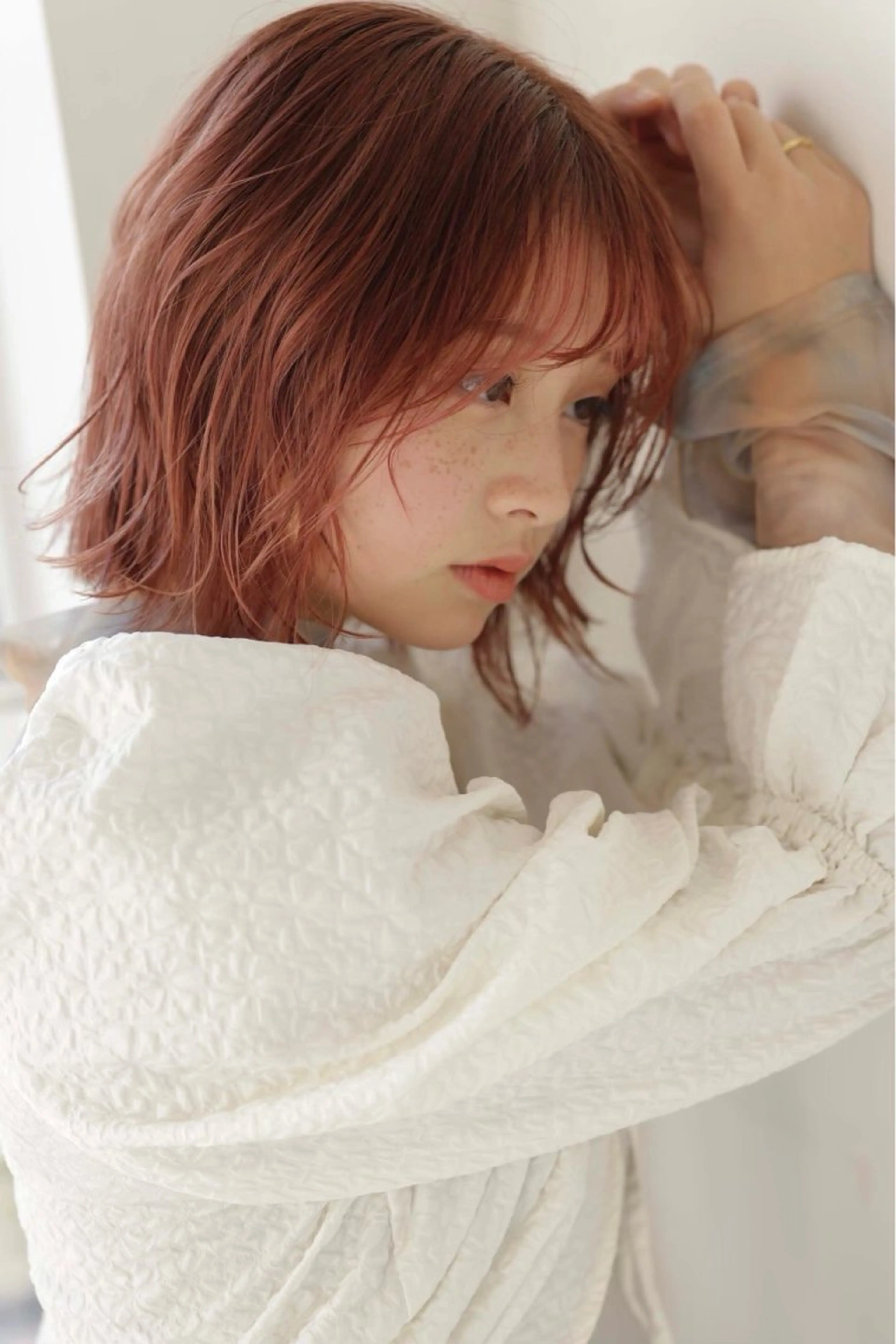 ショート MODEK’s まこ 暖色カラー/艶カラーのヘアスタイル