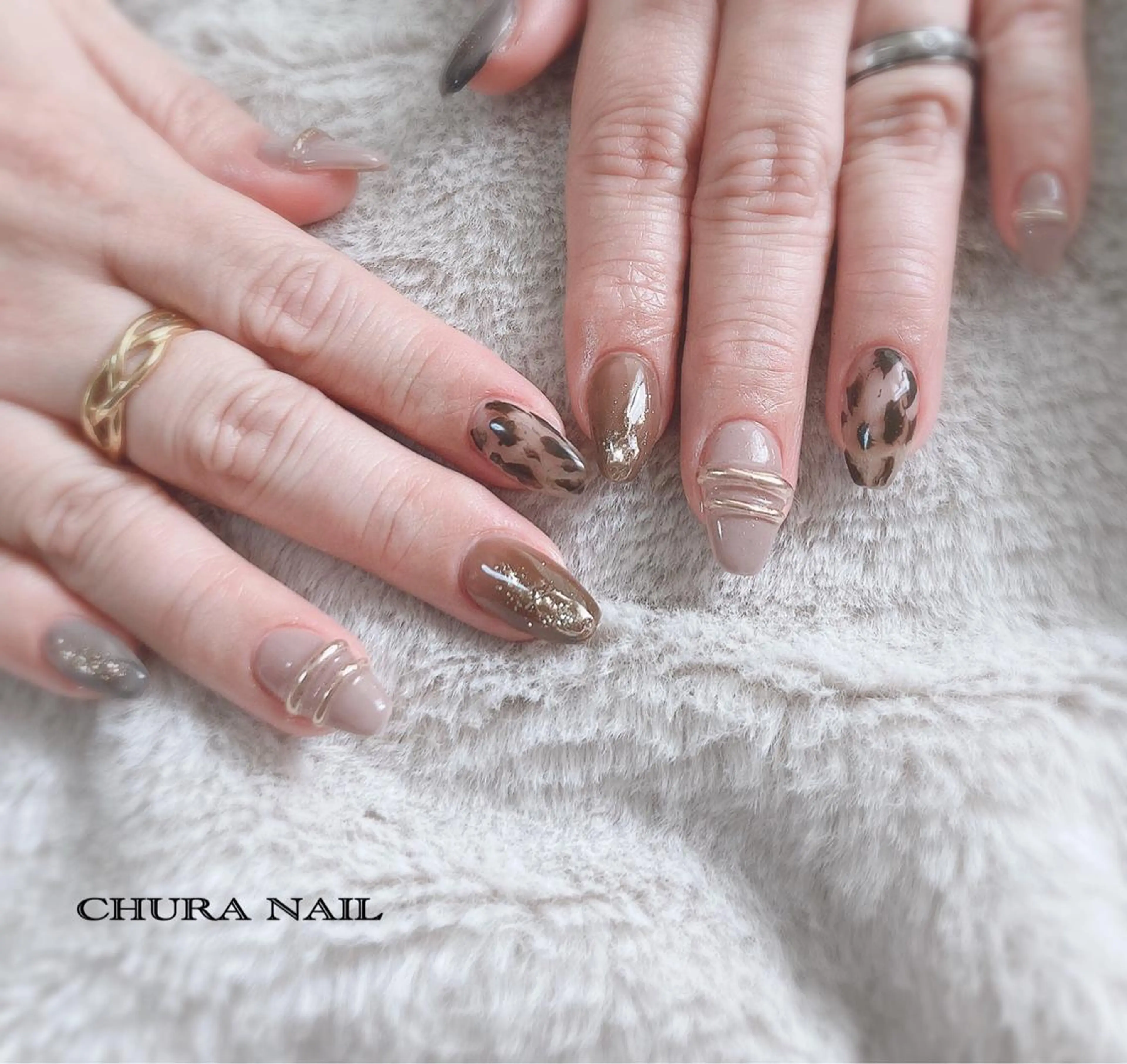 ネイル ニュアンスネイル CHURA NAIL YUIのネイルデザイン