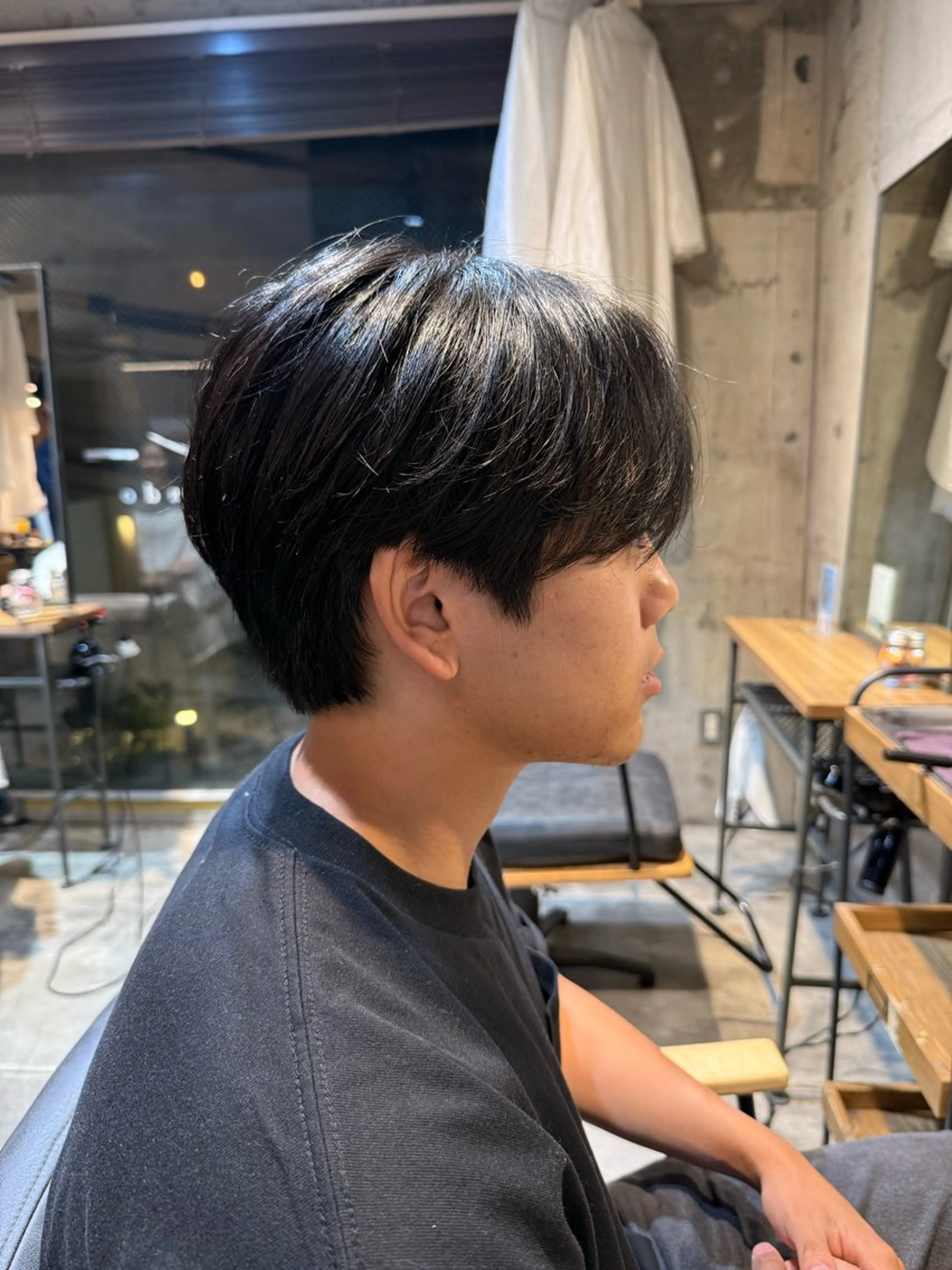 メンズカットの写真