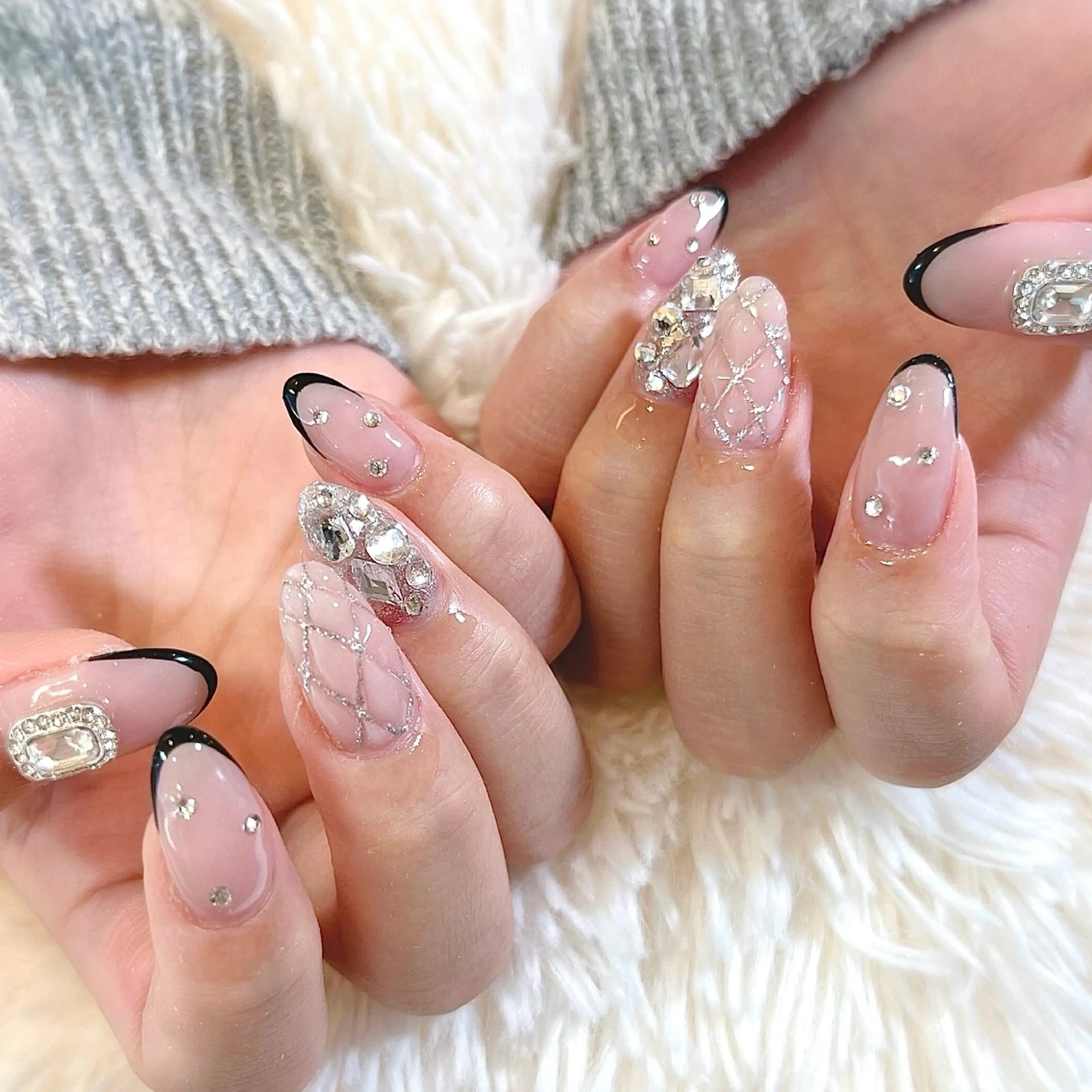 ネイル eight横浜☁️ くまべのネイルデザイン