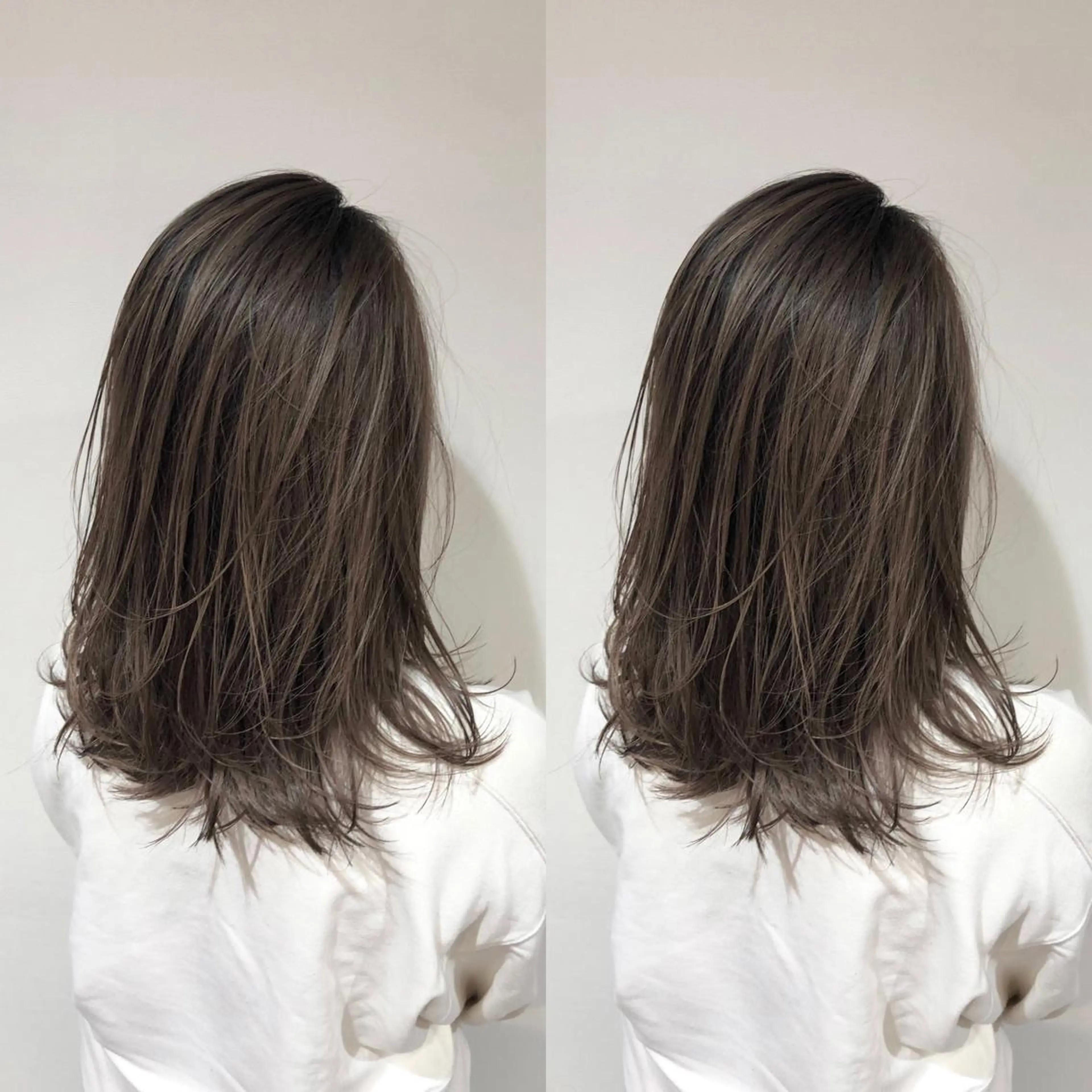 ミディアム カラー 縮毛矯正/髪質改善/ 石橋代智のヘアスタイル