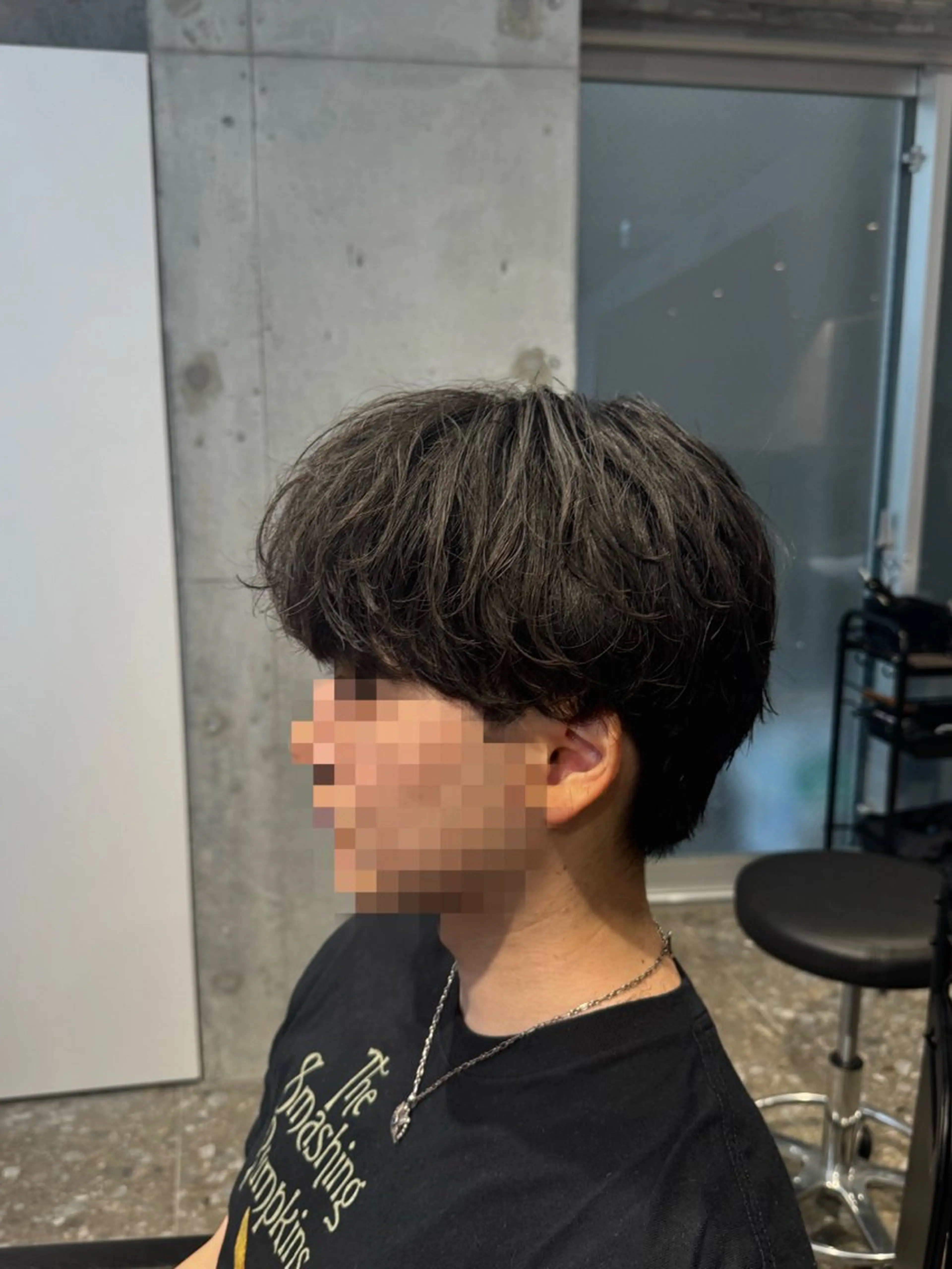 【👻メンズ限定クーポン👻】デザインカット＋シャドウパーマの写真