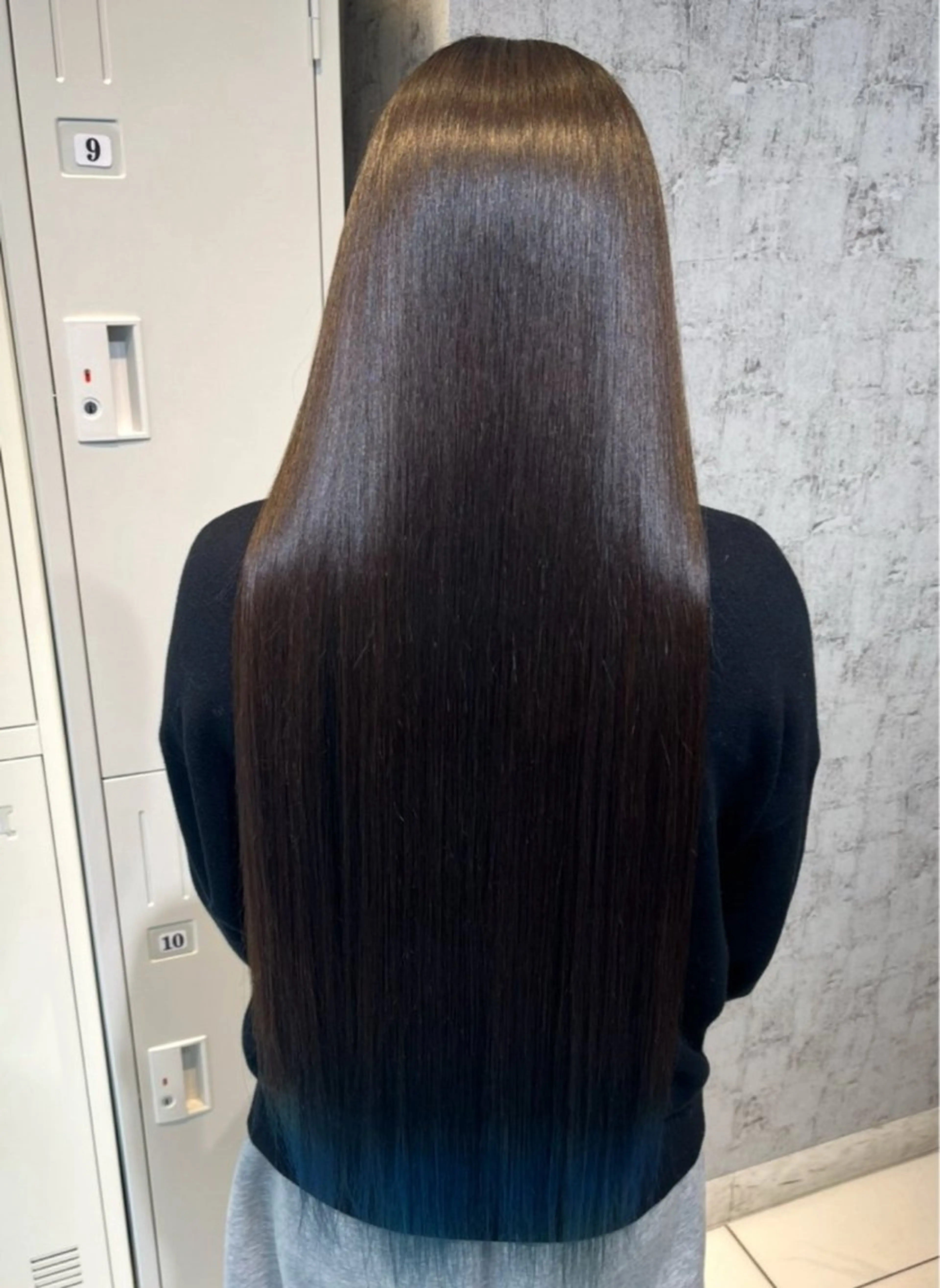 ミディアム カット ヘアカラー 縮毛矯正 ✨髪質改善＆eye✨ ななみのヘアスタイル