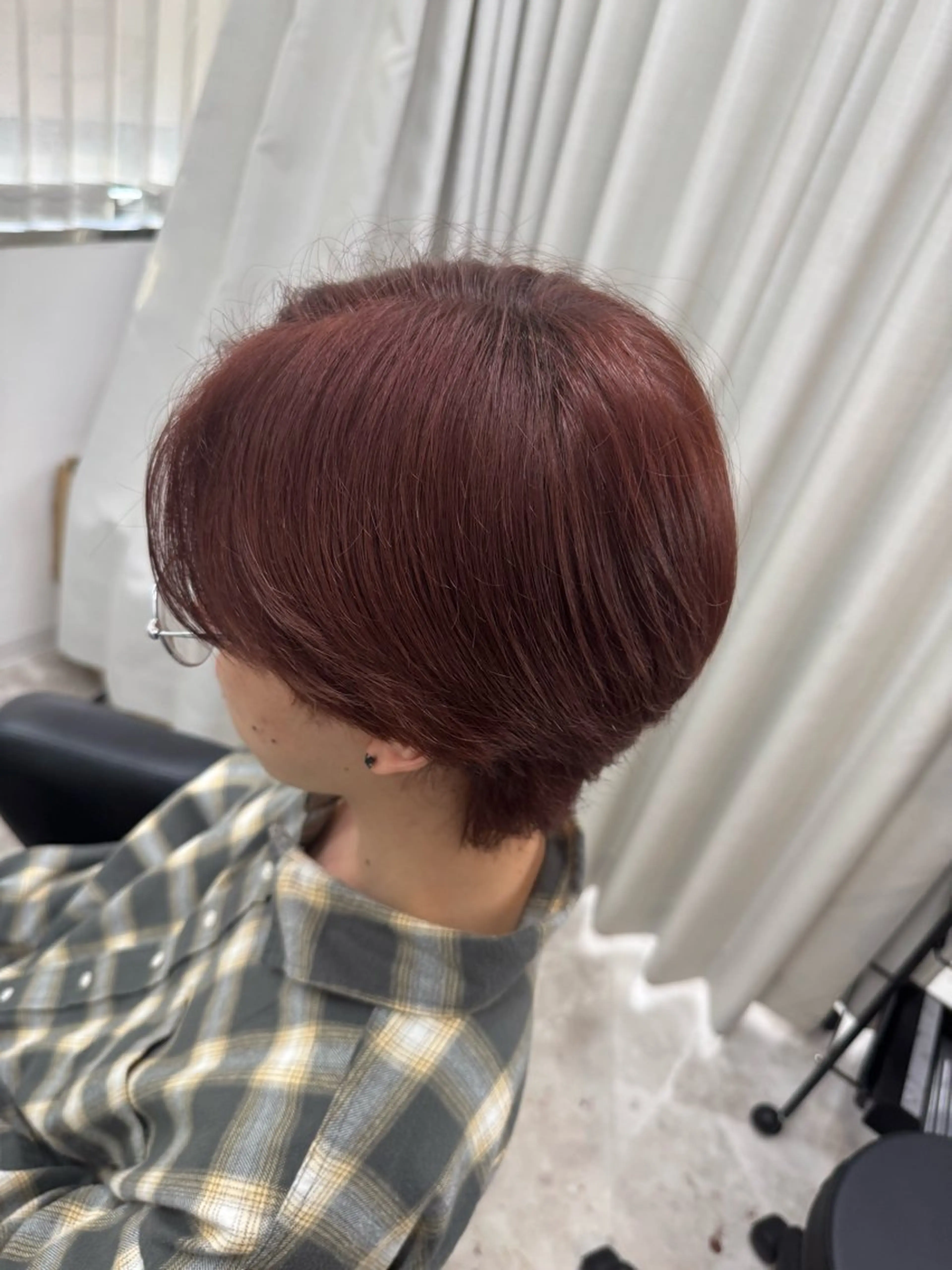 ショート ヘアカラー ✨Notoブリーチ 無しダブルカラー✨のヘアスタイル